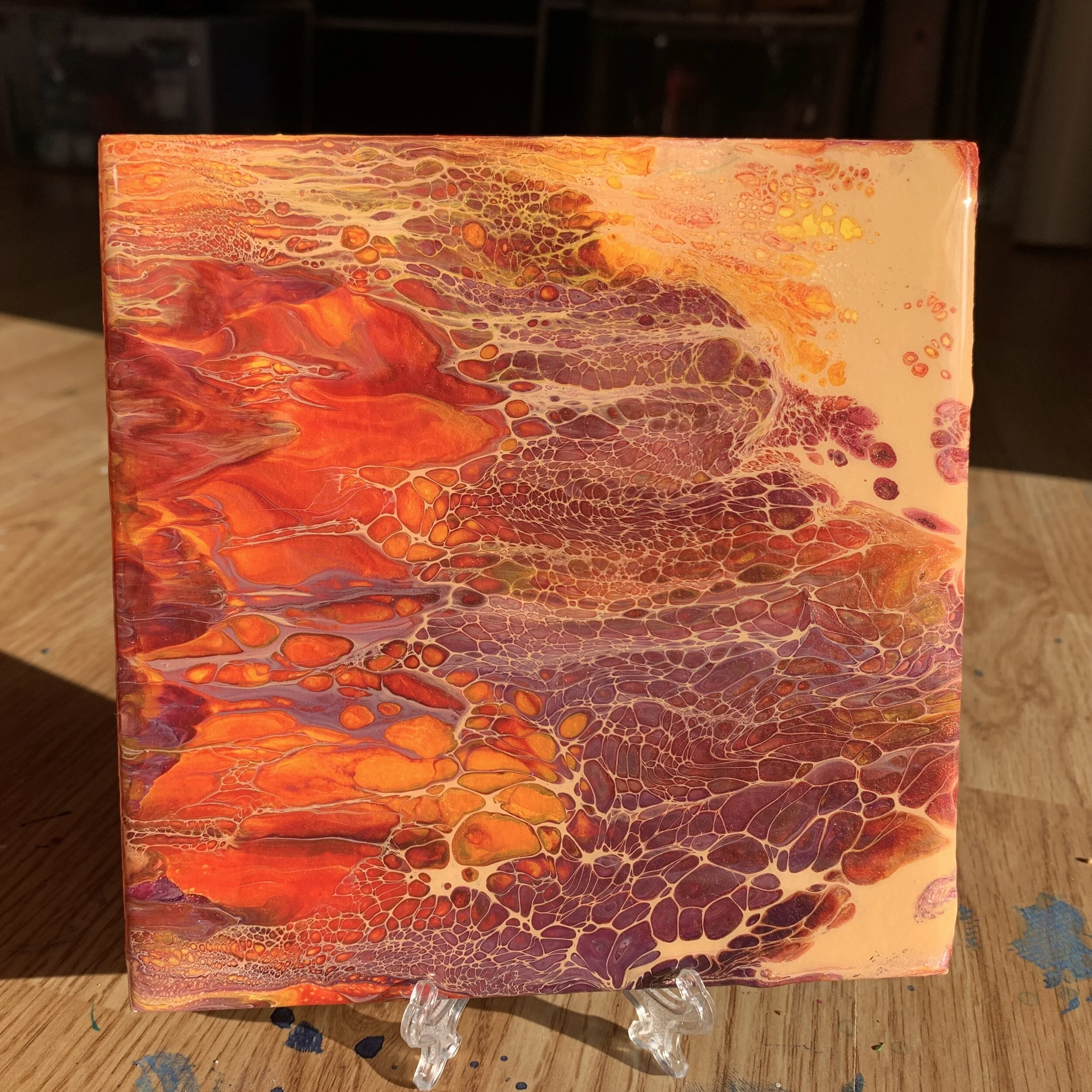 Variety of 6x6" Desk Art - Square