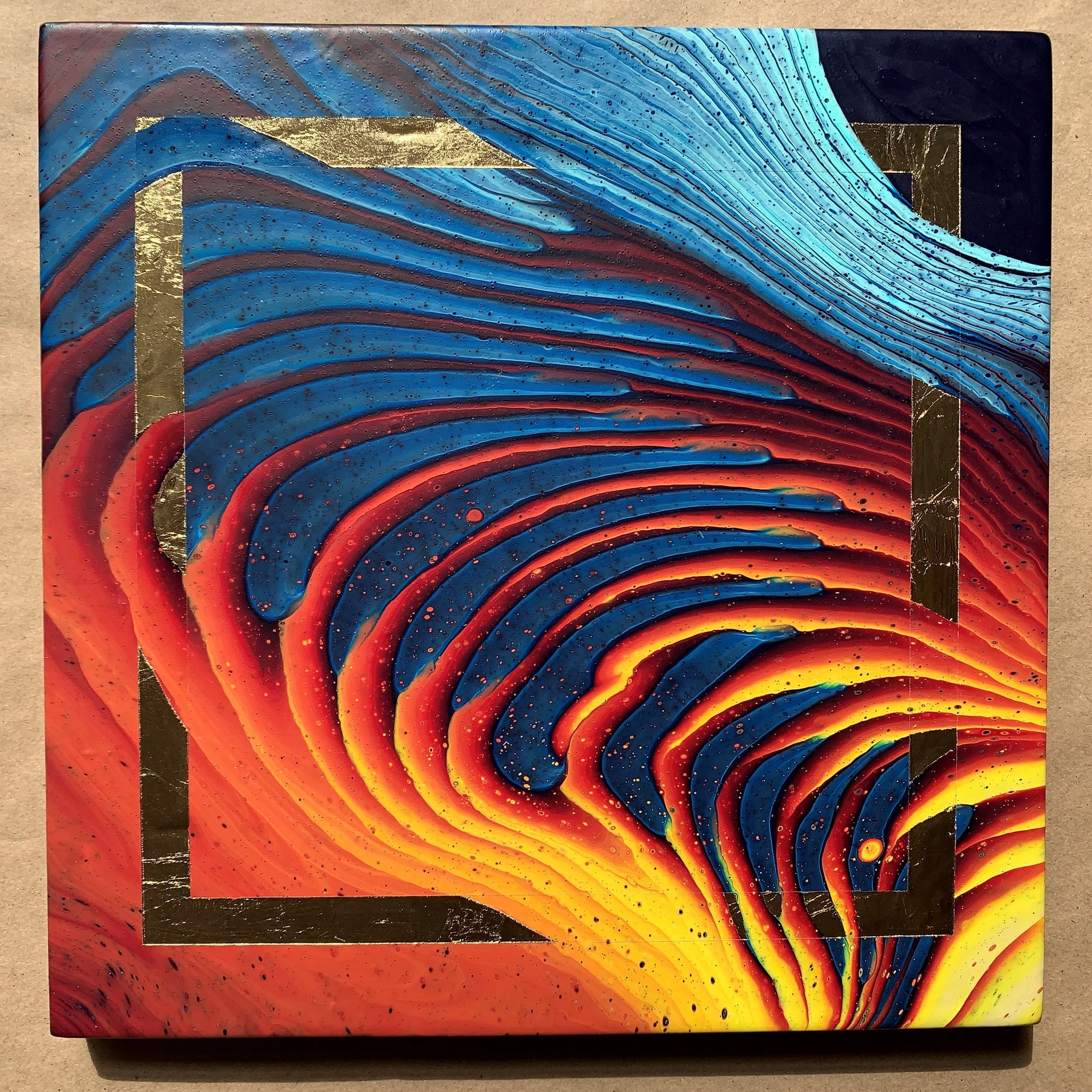 Sea and Flame --SOLD--