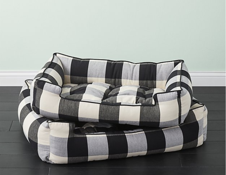 cb2 dog bed