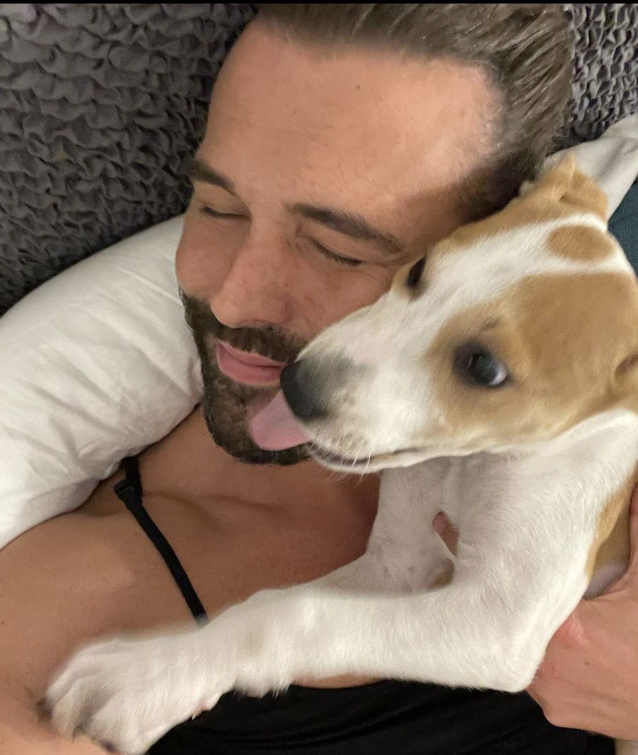 Jonathan Van Ness Adopts New Rescue Dog With The Help Of ‘Queer Eye’ Hero