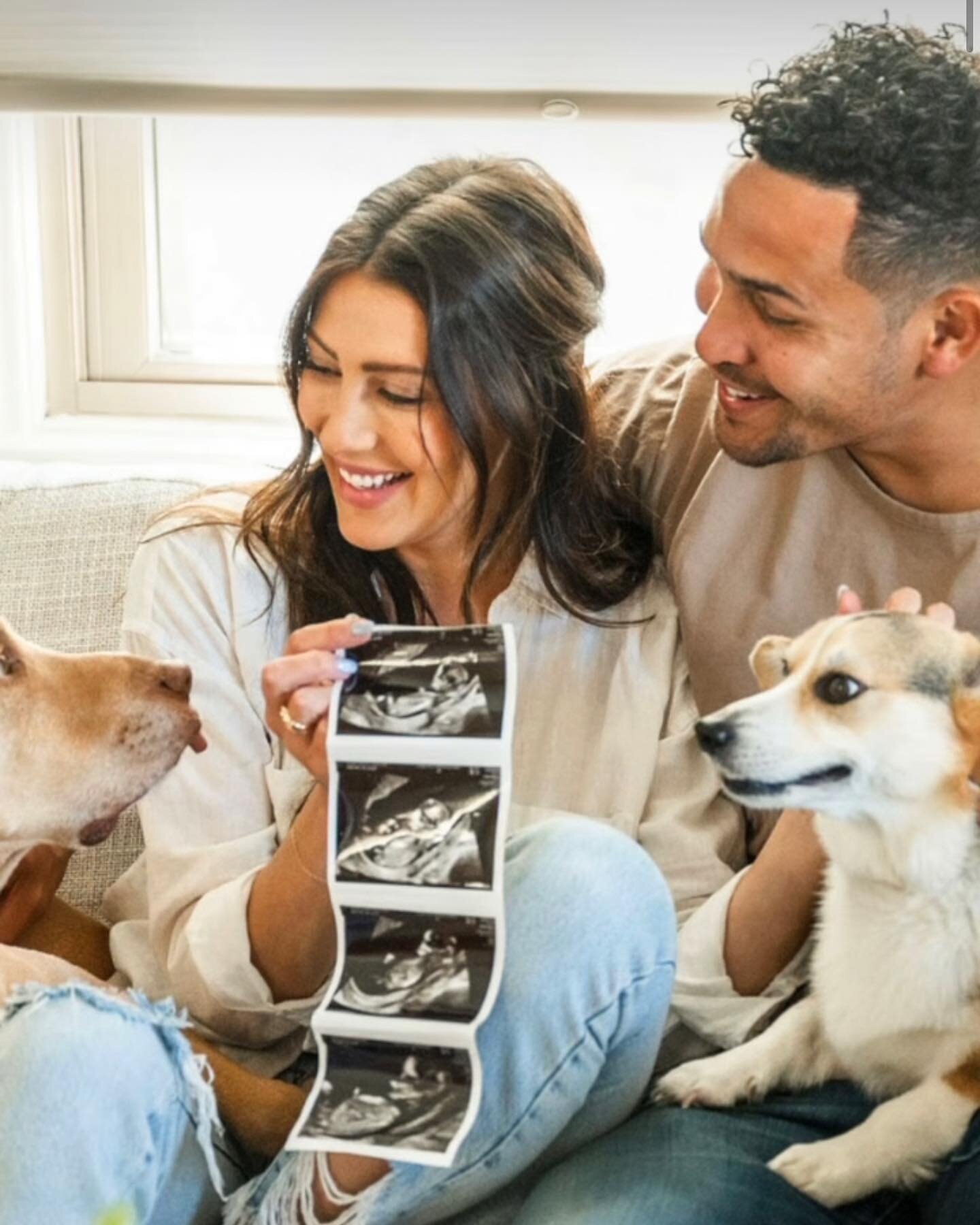 Congrats to Bachelorette star Becca Kufrin and fianc&eacute; Thomas Jacobs! The two are expecting their first (human) child in September 2023. The couple are long time rescue dog advocates and Becca has spoken about adopting her adorable corgi, Minno