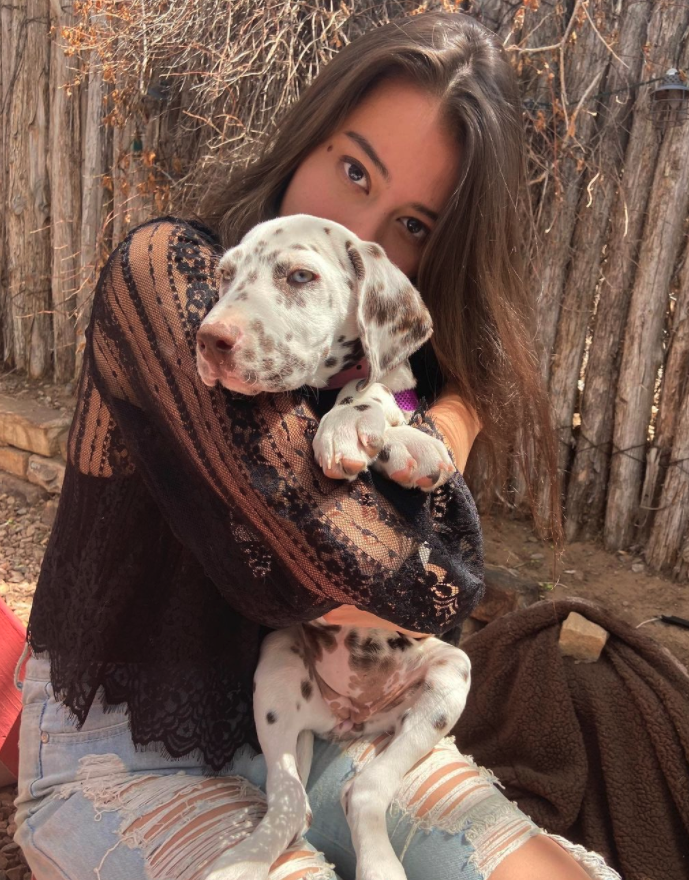 'Prey' Star Amber Midthunder And Her Canine Co-Star