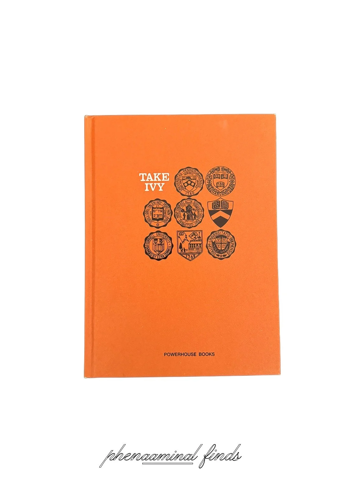 Take Ivy, Hayashida, Teruyoshi, Ishizu, Shosuke, and Kurosu, Toshiyuki 

Published by Powerhouse Books

Hardcover
7.25 x 9.75 inches
142 pages
145 full-color and black-and-white photographs
1965 | 2010

PERSONAL COLLECTION NFS (not for sale)