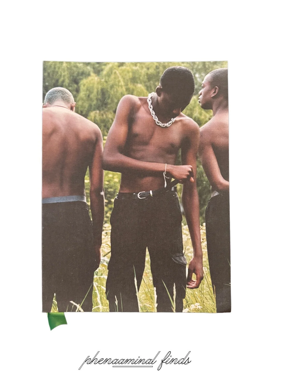 'I Can Make you Feel Good'

Tyler Mitchell , Deborah Willis, Hans Ulrich Obrist, Isolde Brielmaier and Mirjam Kooiman

Hardcover
First Printing
206pp , 24 x 29 cm, 120 color plates
2020

PERSONAL COLLECTION NFS (not for sale)