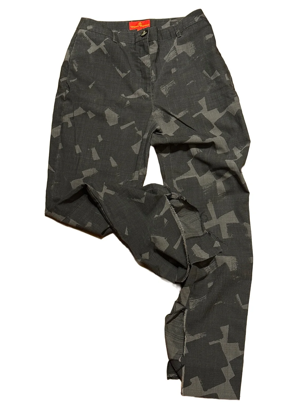 Vivienne Westwood Red Label Pants

Brushstroke print and #PhindsReworked hem 

PERSONAL COLLECTION NFS (not for sale)
