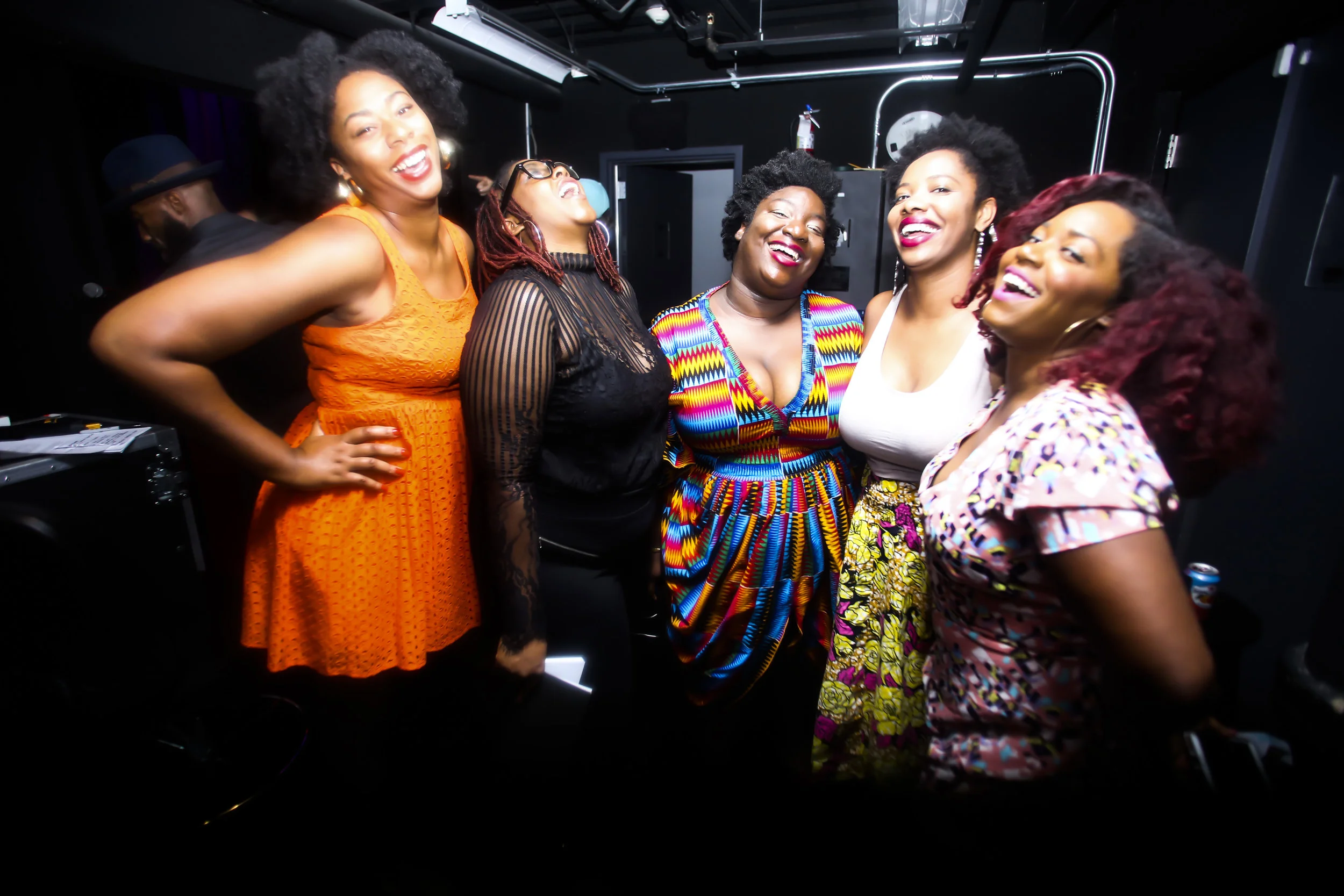 Backstage with Black Girls Giggle at Lipstick 'N Laughter during Essence Festival, New Orleans