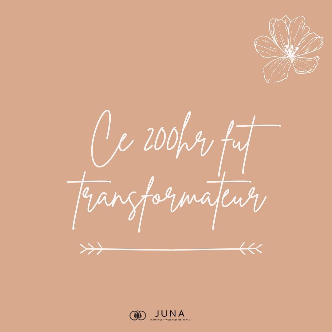 🎗 T&eacute;moignage de la part de nos anciennes &eacute;l&egrave;ves de la formation professorale 20hr Hatha Vyniasa🎗

Cette formation d&eacute;passe la notion de formation mais se transforme en voyage au coeur de soi et des autres. Notre facult&ea