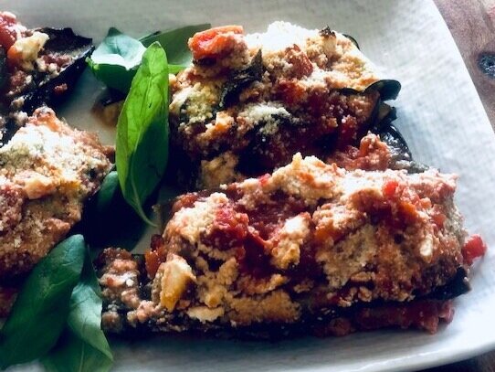 Eggplant &amp; Zucchini Lasagne