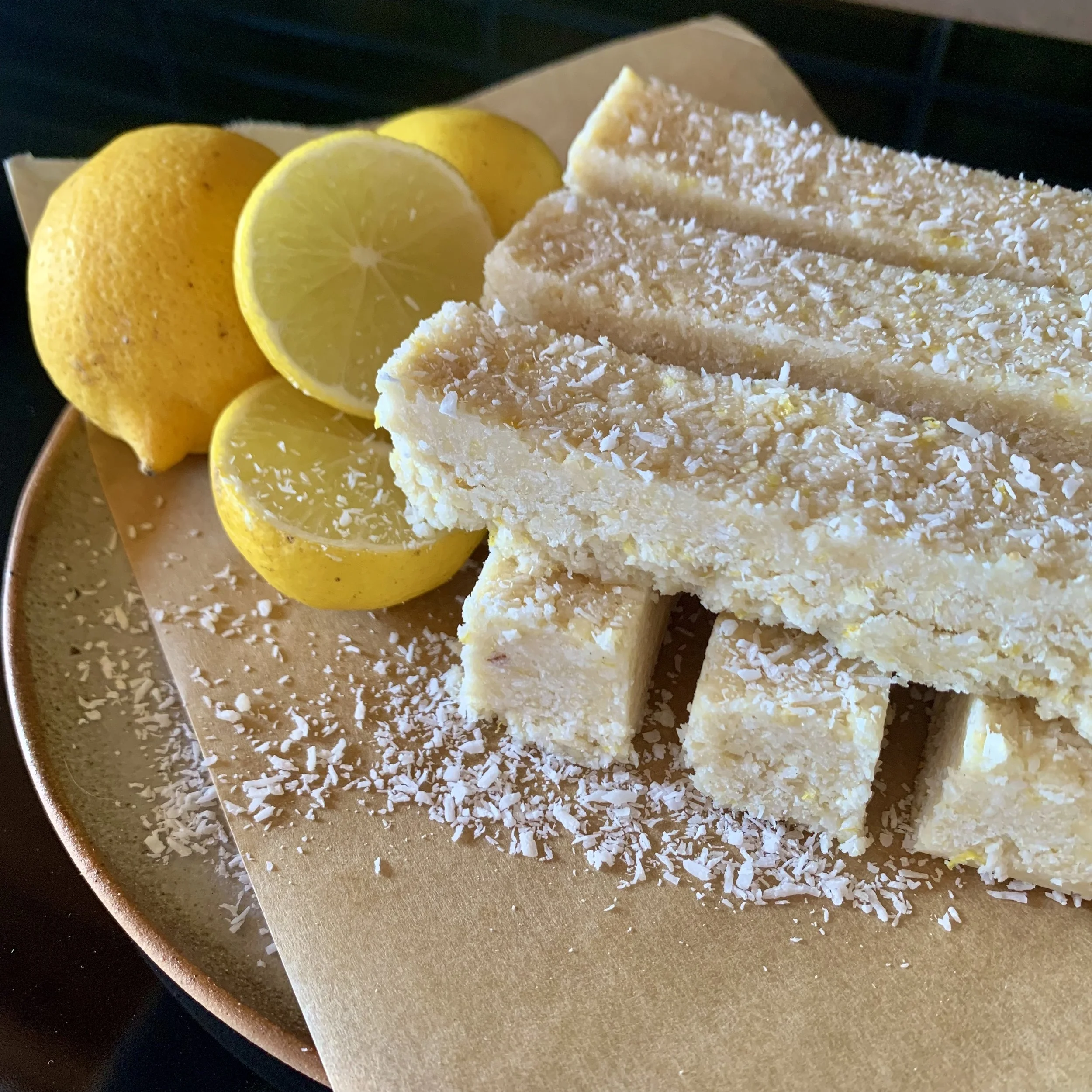 Coconut &amp; Lemon bars