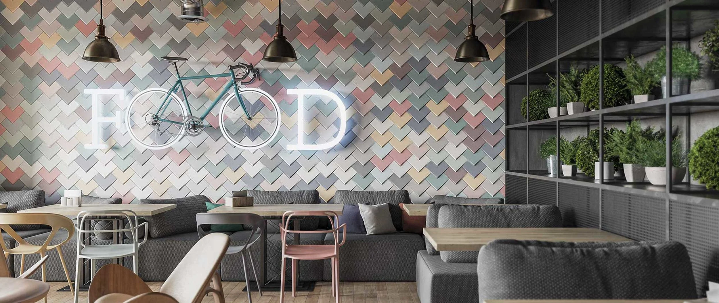 Bohemia Chevron Pastel Mix