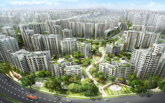 Tampines Greencourt , 5rm BTO @ $520k