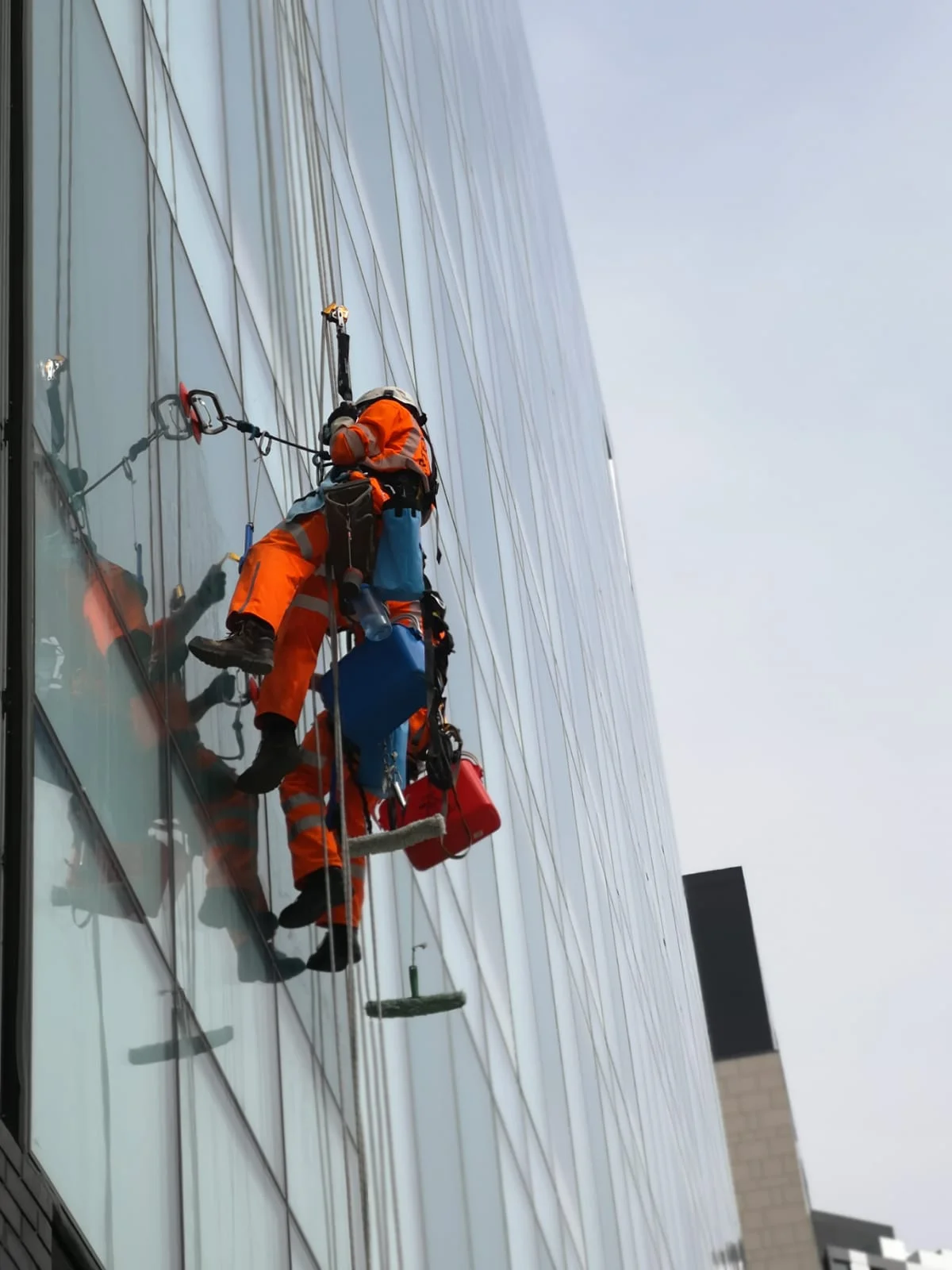 Façade and Window Cleaning — Vertex Access Rope Access Drone