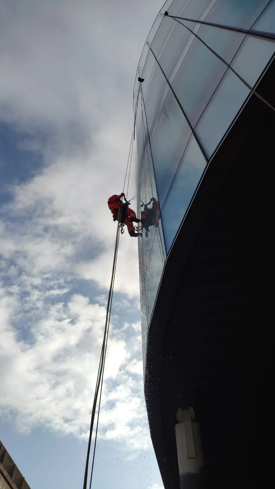 Rope Access Water Testing — Vertex Access Rope Access Drone Surveys