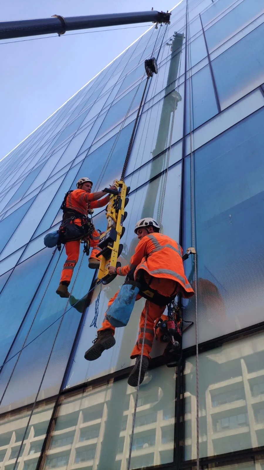 Vertex Facades Glazing and Glass Replacement — Vertex Access Rope