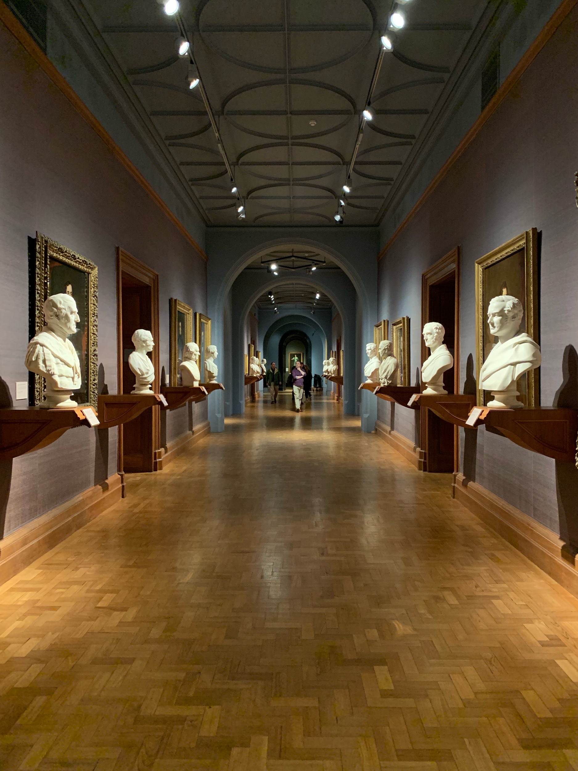 Inside the National Portrait Gallery