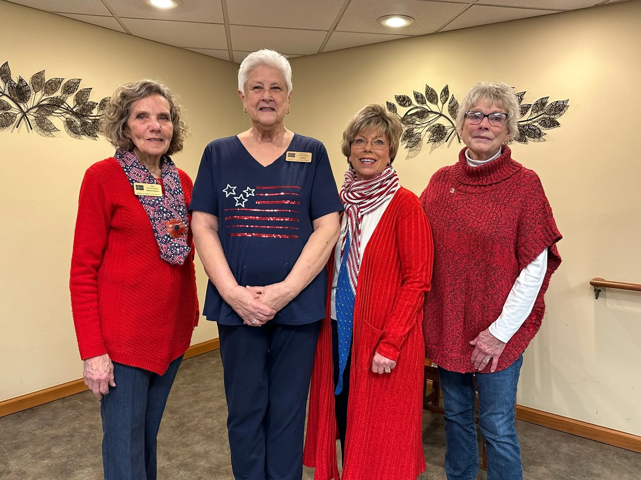 This week, we had the honor of hosting another Quilts of Valor Foundation (Northwest Indiana) presentation at Pines Village. 🇺🇸

Five veterans were recognized and wrapped in handmade quilts, each one thoughtfully stitched as a tribute to their serv