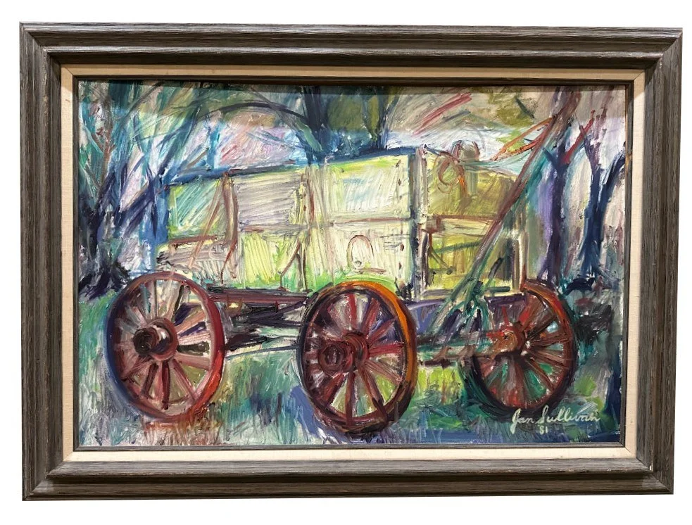 Blachly, Tabor, Bozik and Hartman  LLC (@btbhlaw) recently donated more than a dozen beautiful pieces of artwork to Pines Village, including the Jan Sullivan pictured. 🎨 We are sincerely grateful for this generous gift. These pieces will be displaye