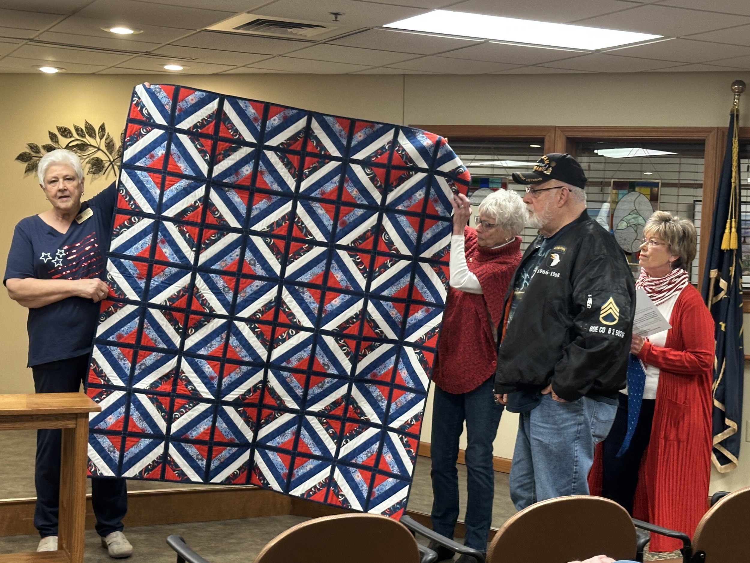 Quilts of Valor Presentation