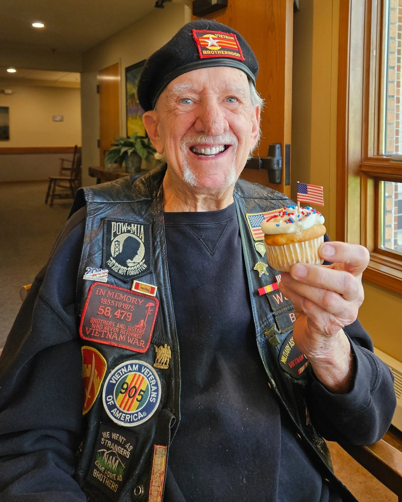 Today, we remember and honor the brave men and women who gave their lives in service to our country. 🇺🇸

Earlier this week, we gathered for Veterans Breakfast at Pines Village to recognize and thank the veterans in our community. Attendees enjoyed 