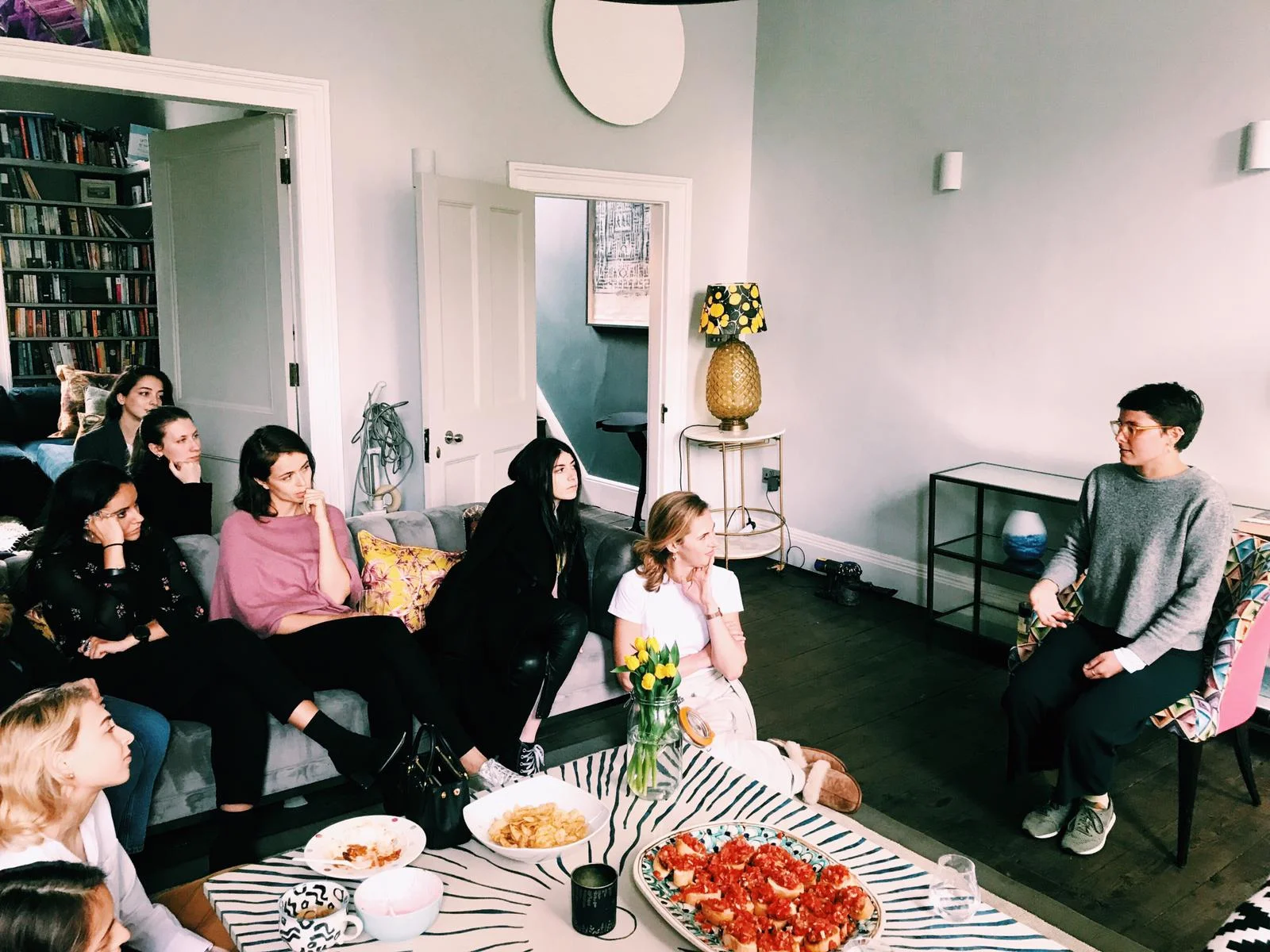 The power of positive self-talk and finding your voice with Artemis , a fresh approach to networking for women.