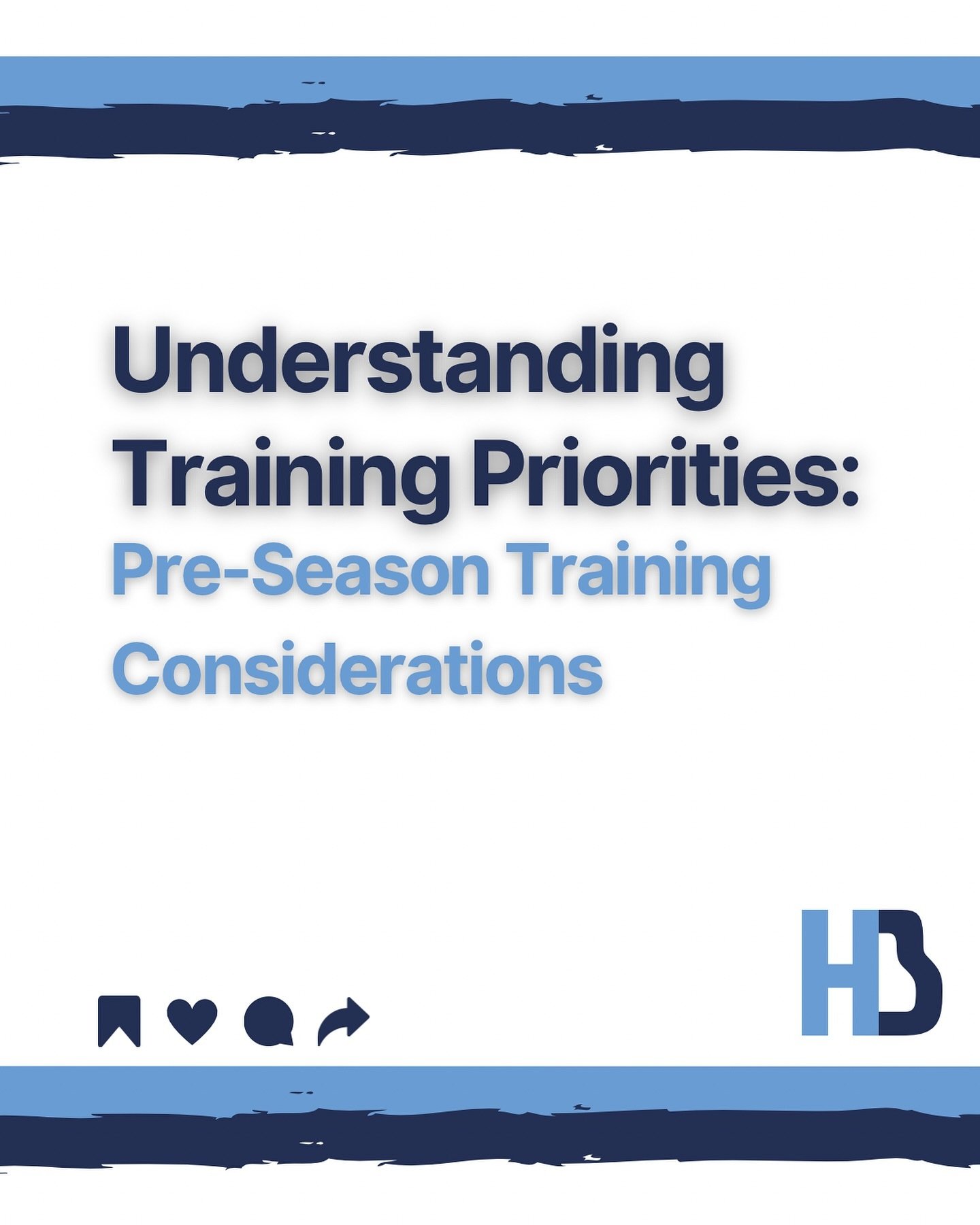 Throughout the year, the goal is to develop and improve athleticism from a well rounded standpoint. 

Our training program includes all aspects of athletic development, but depending on the season they vary in intensity and volume. 

Here&rsquo;s a l