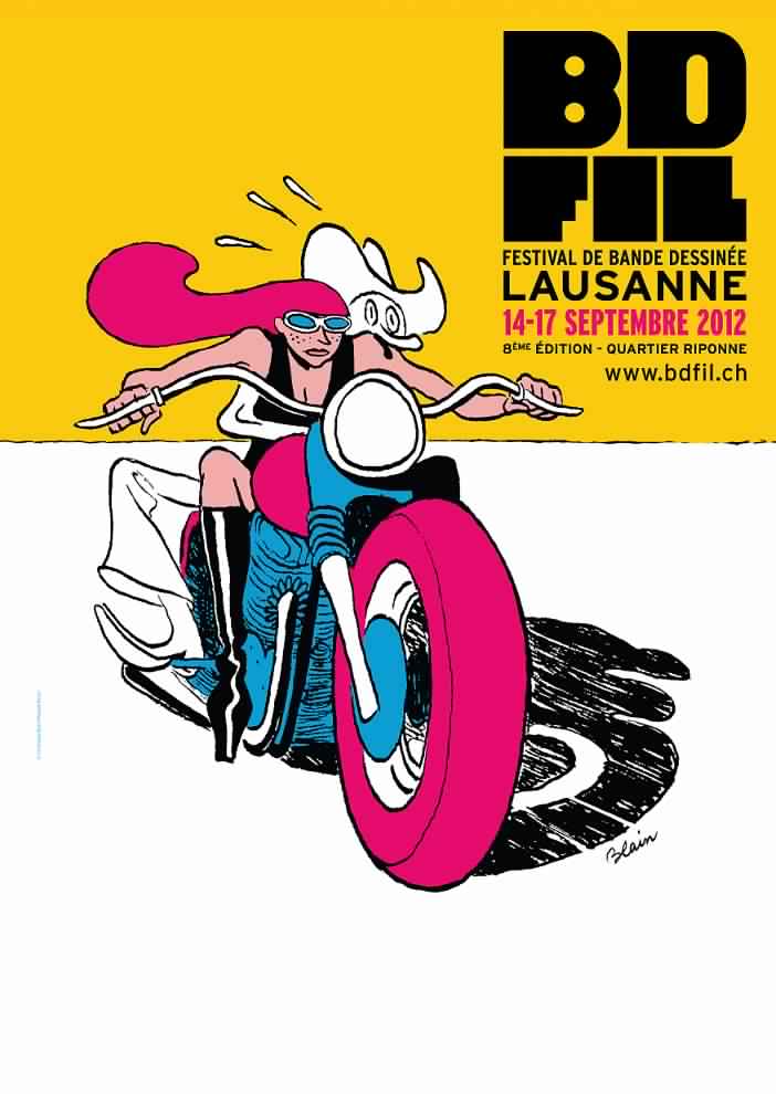 Affiche : BD-FIL 2012 / Blain