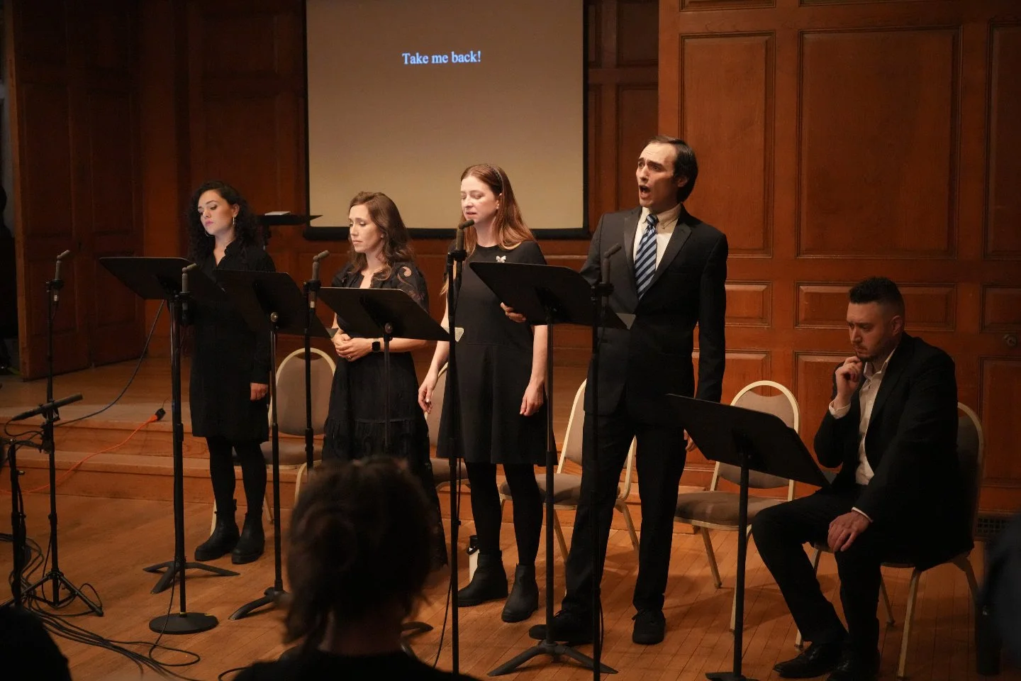 #throwbackthursday to the AOP-produced May 2024 concert premiere of THE GREAT DICTIONARY OF THE YIDDISH LANGUAGE, part of @bangonacan Long Play, composed by @composersandthevoice alum @weisera, libretto by Ben Kaplan. Cast: @gideondabi, @gornsteinonl