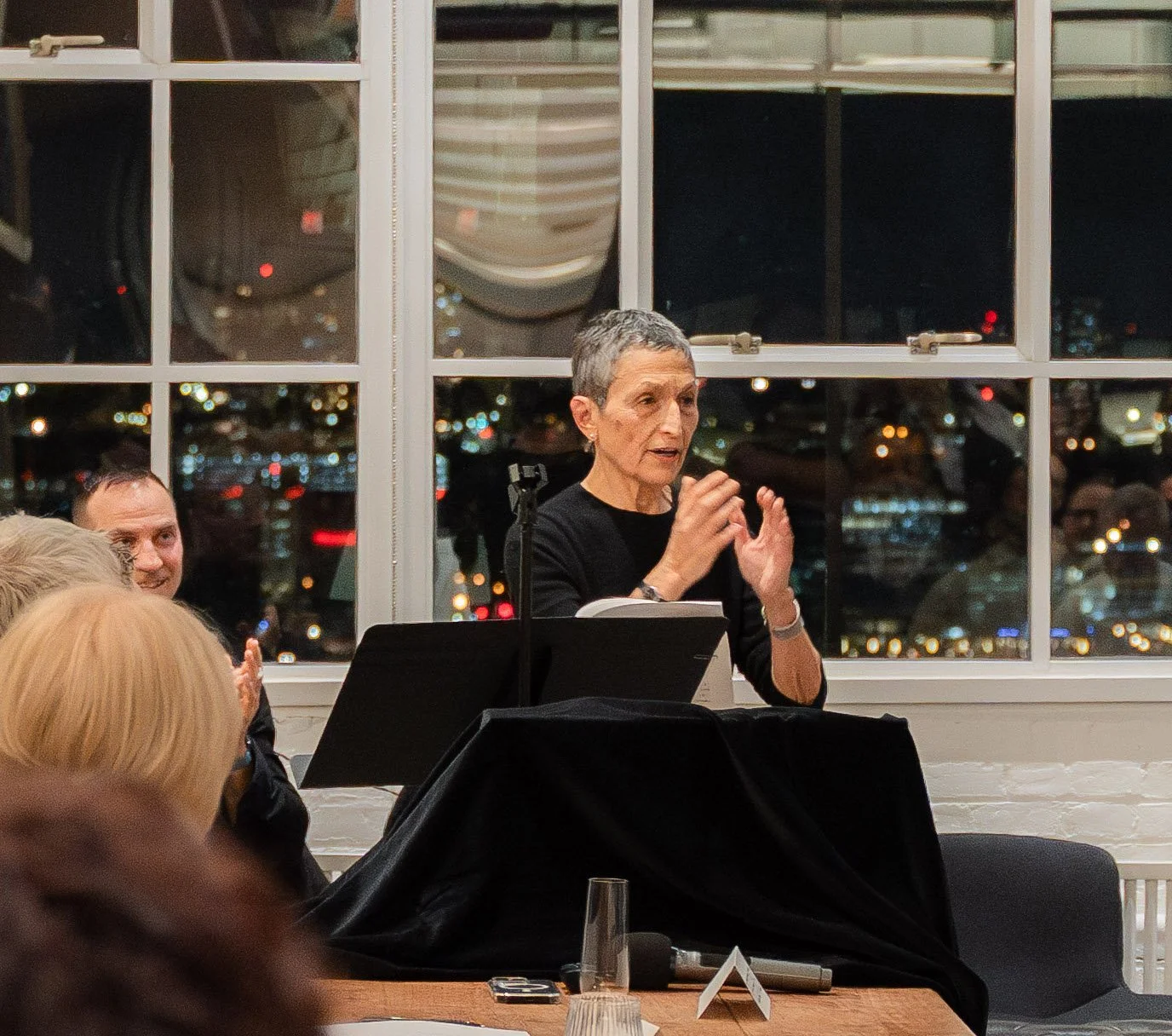 #throwbackthursday to Laura Kaminsky at THE POST OFFICE Special Preview event on November 18. The opera, with music by Kaminsky, libretto by @elainesexton, and design by Charles Renfro, @diller_scofidio_renfro, is slated for a Spring 2026 premiere at