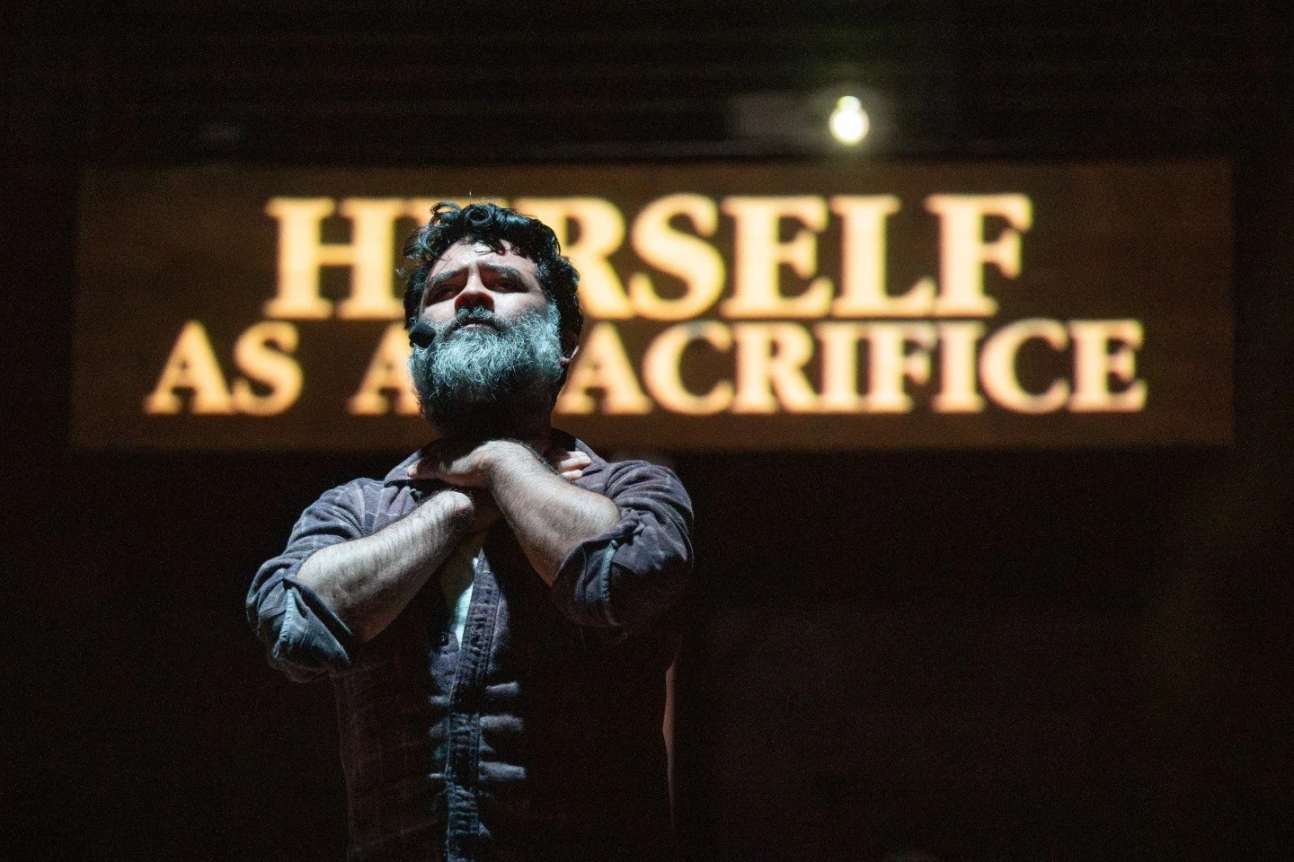 @paulpintobeans, composer from @composersandthevoice 2021-23, presents MANO A MANO, February 12-22 at @lamamaetc. The monodrama, written, composed and performed by Paul, is a virtuosic operatic monodrama interrogating toxic masculinity across time&md