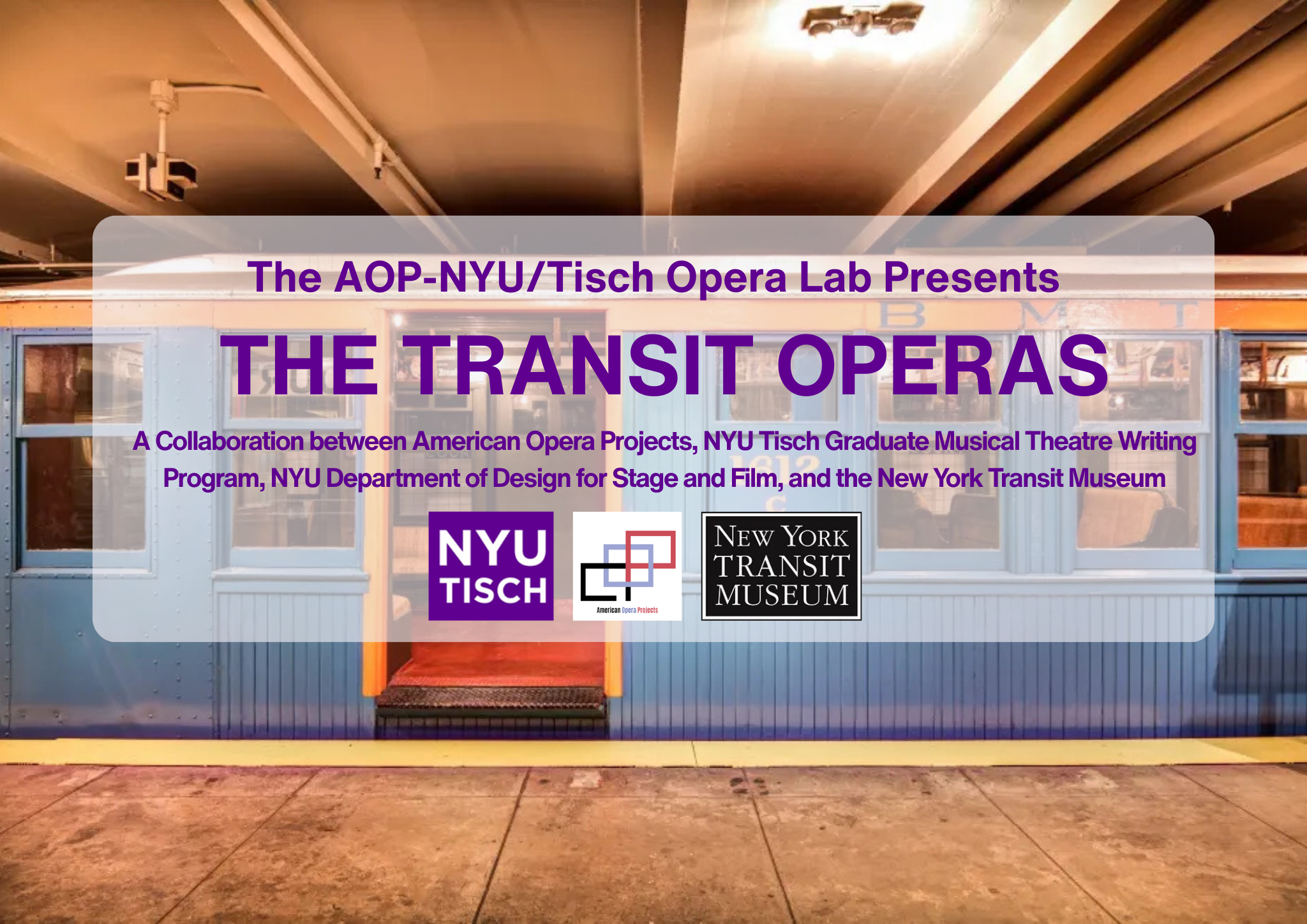 Opera Lab 2026 - The Transit Operas