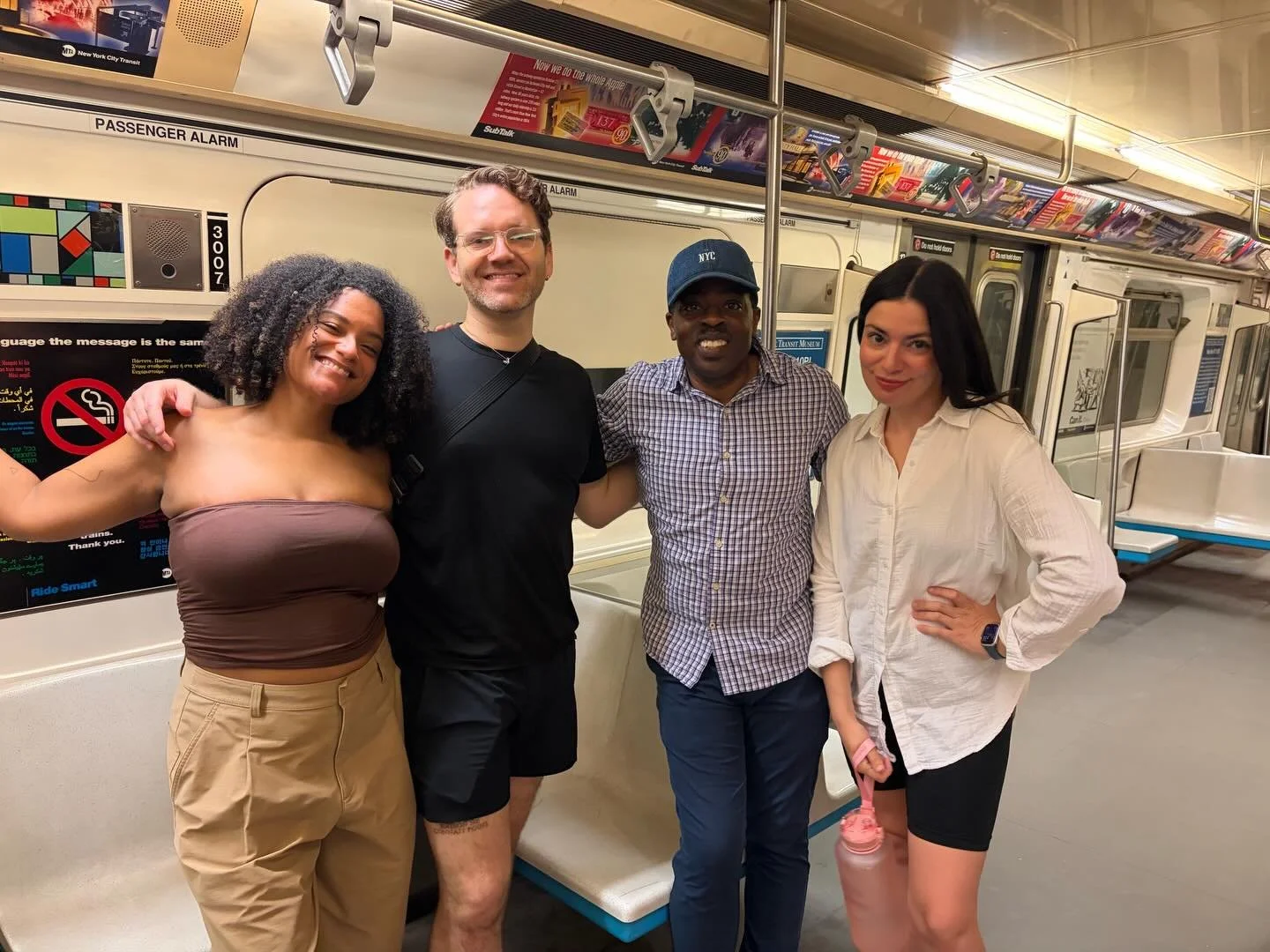Congratulations to all writers, performers, and the entire team behind the AOP&ndash;NYU/Tisch Opera Lab&rsquo;s THE TRANSIT OPERAS! Thursday marked the final performance at the @nytransitmuseum, celebrating their 50th year anniversary.

The 12 short