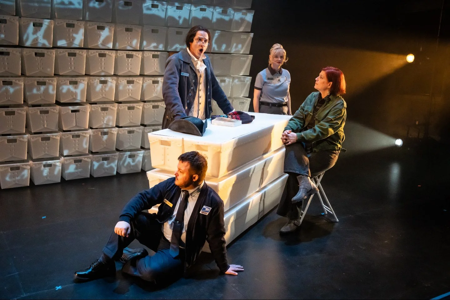 #throwbackthursday to AOP's Spring Season, from the @bam_brooklyn premiere of THE POST OFFICE, to the latest production from the AOP-NYU/Tisch Opera Lab, THE TRANSIT OPERAS.

Make a donation today at #linkinbio and support AOP's mission of commission
