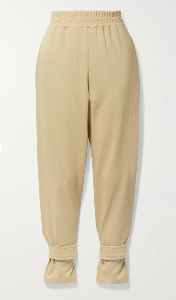 FRANKIE SHOP French cotton-terry track pants (Copy)