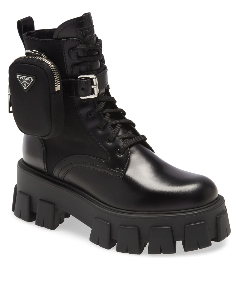 Prada Mini Bag Combat Boot (Copy)