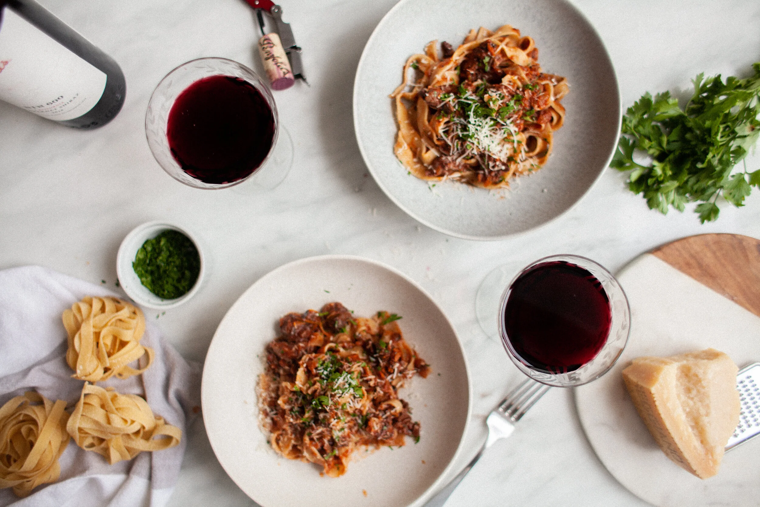 Classic Beef Ragu Tagliatelle