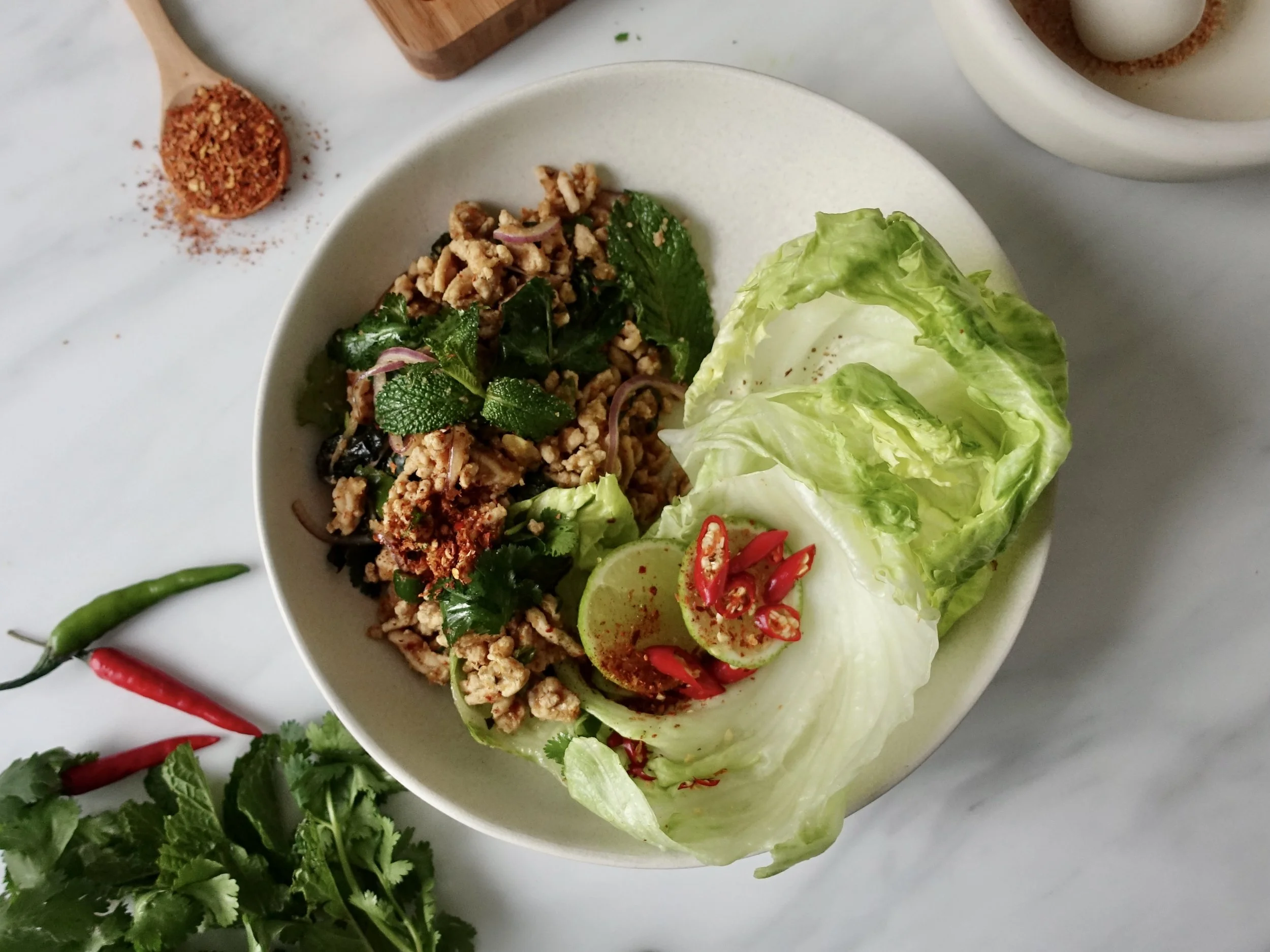 Chicken Larb
