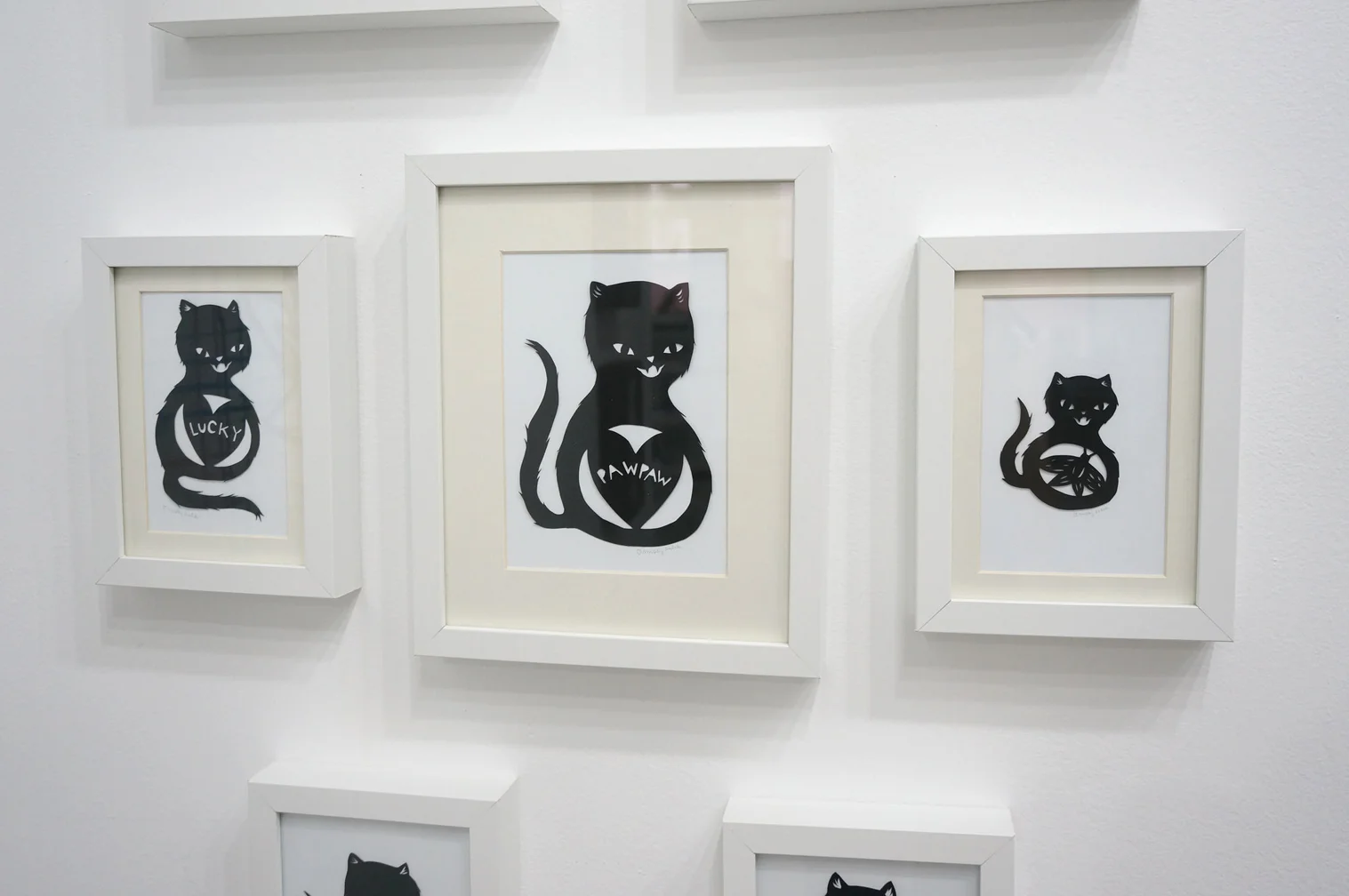 Paper Cut Cats