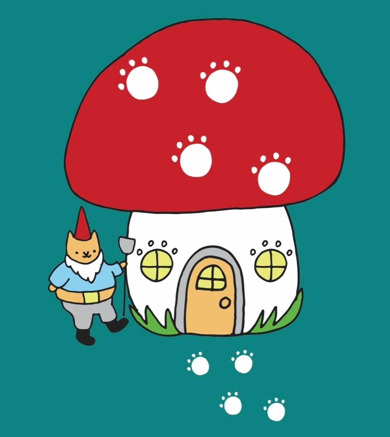 This is where I want to visit! #drawing #cuteart #twee #whimsicalartist