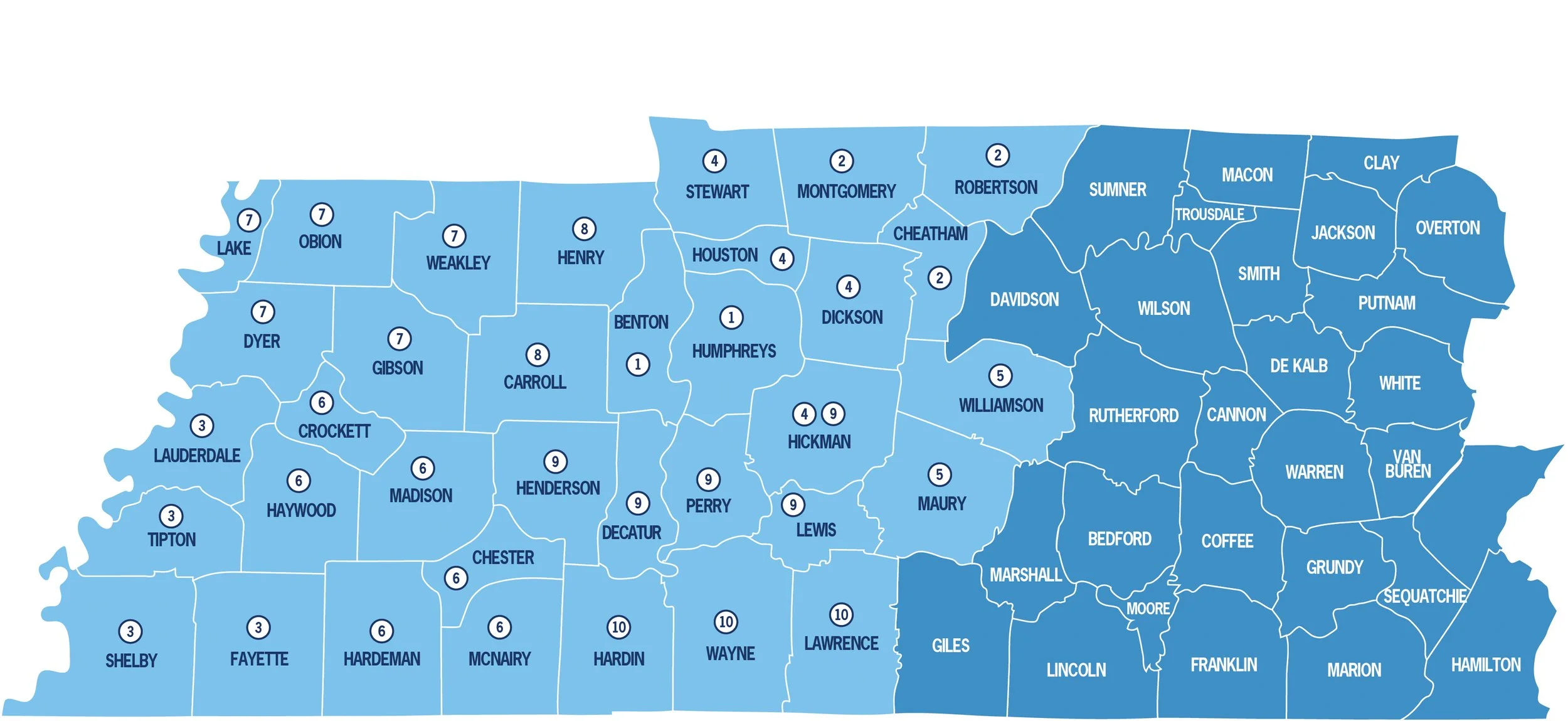 Home Health Locations — Tennessee Quality Care