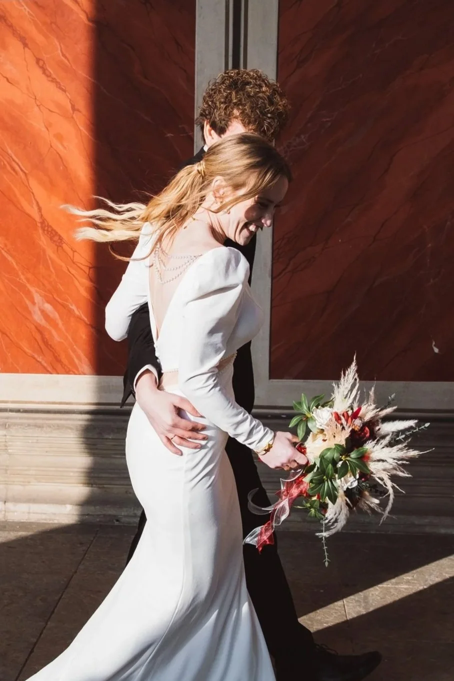 Winterhochzeit im städtischen Berlin 