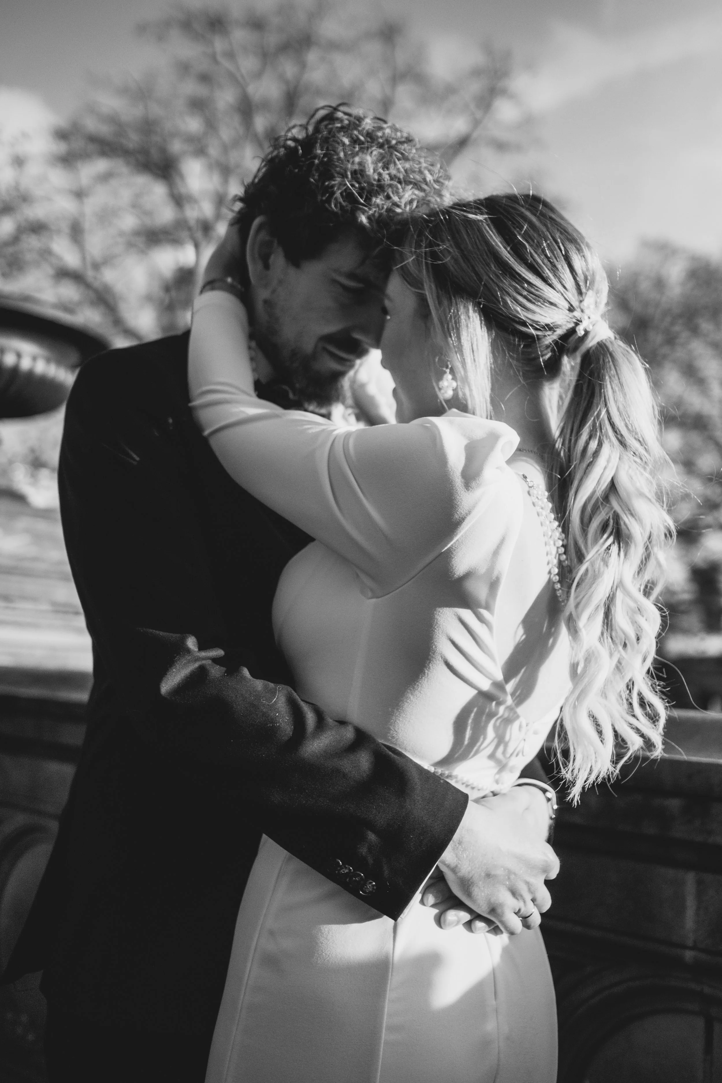 Winterhochzeit im städtischen Berlin 