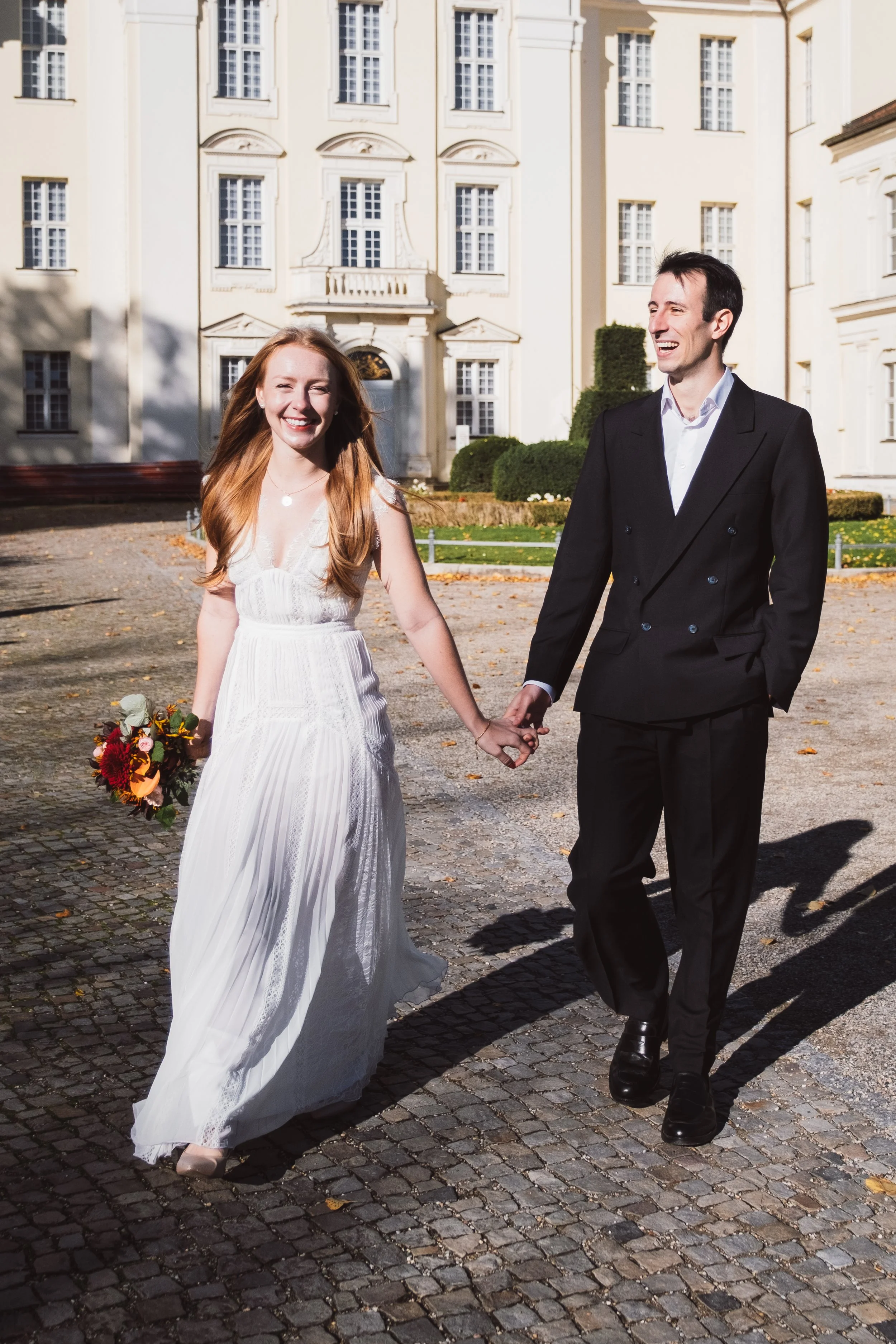 Hochzeitsfotos am Schloss Köpenick