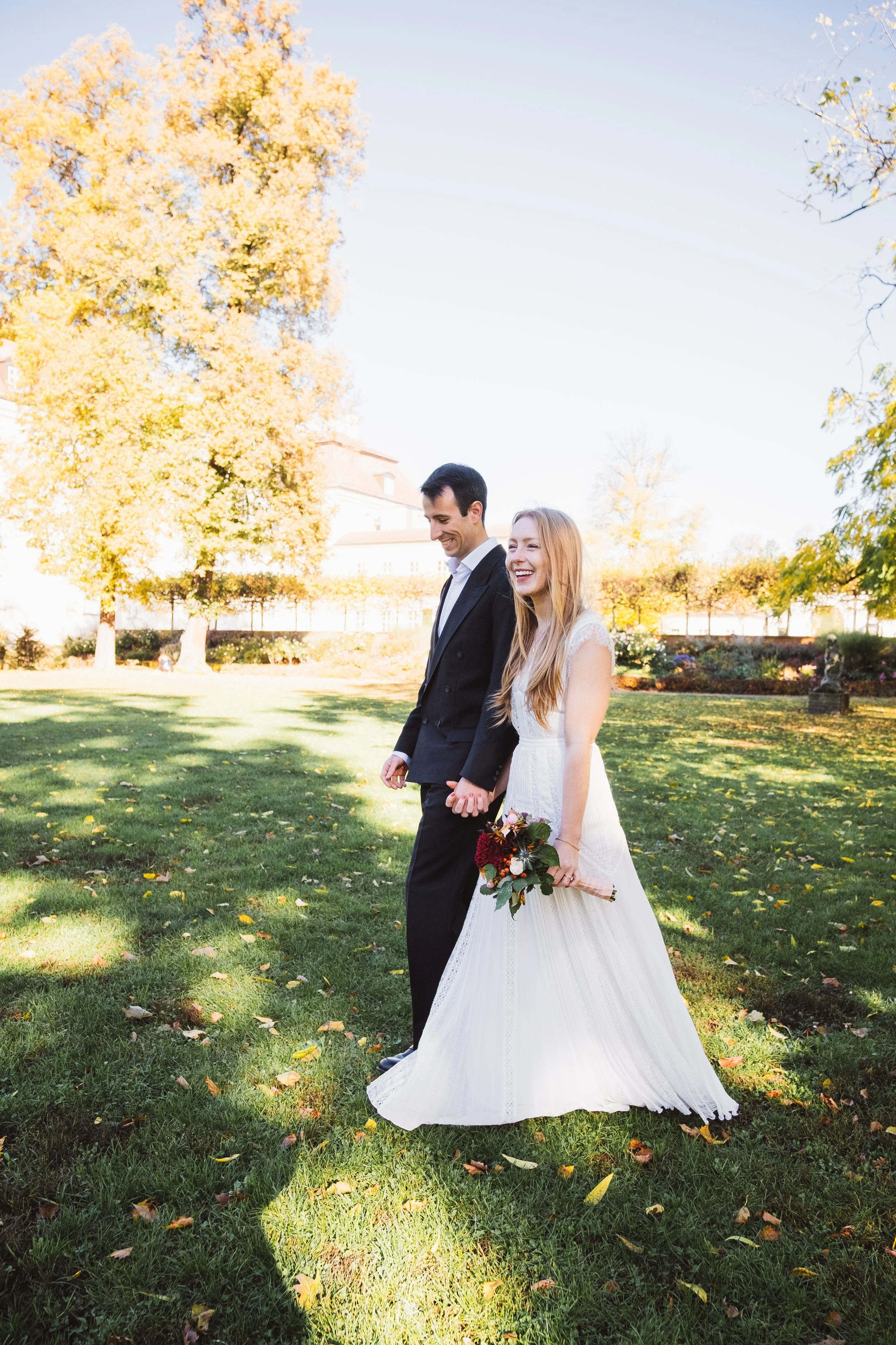 Hochzeitsfotos am Schloss Köpenick