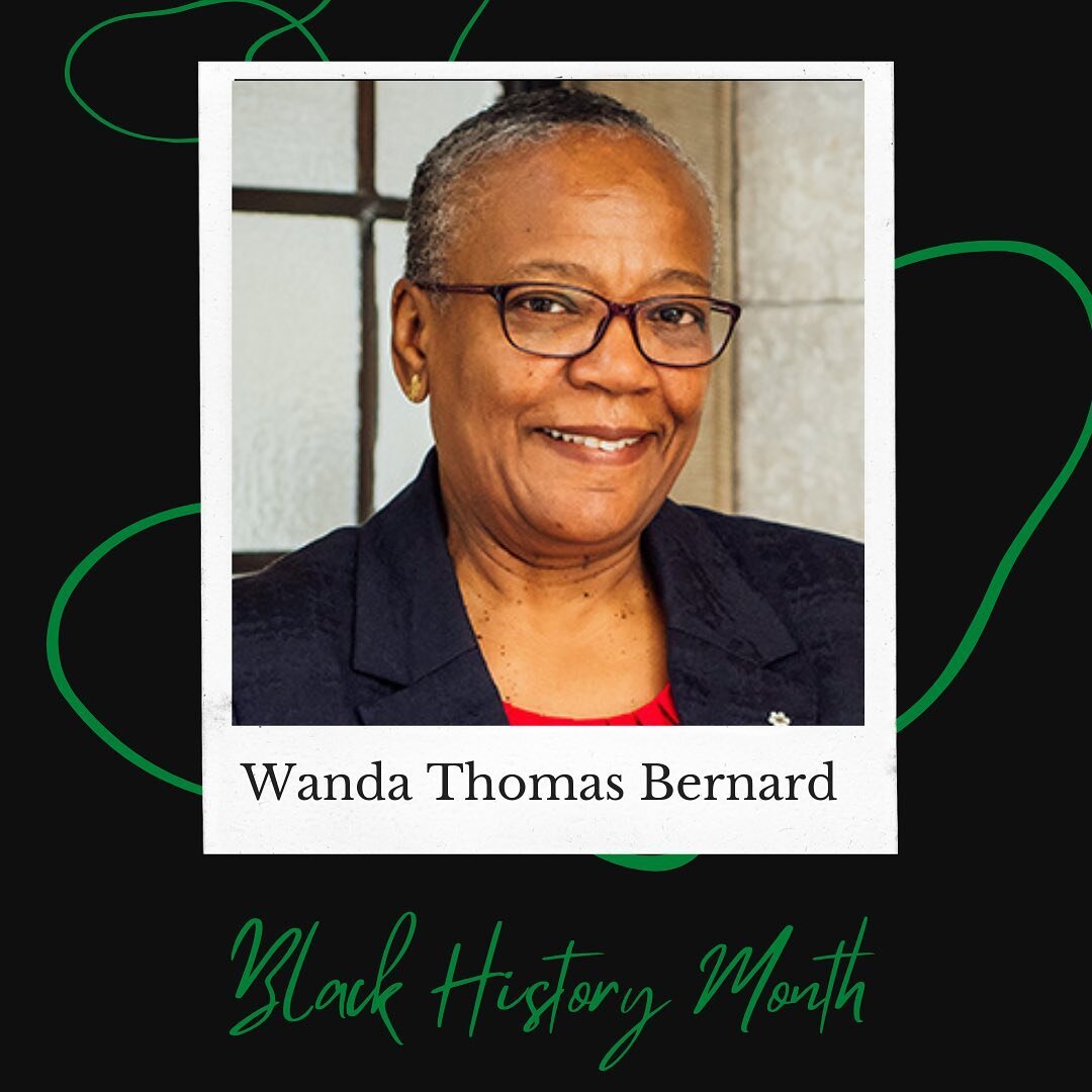 It&rsquo;s another  #blackhistorymonth #TBT to honour #africancanadians in #healthcare !  Let&rsquo;s talk about the Honourable Wanda Thomas Bernard.

🙋🏿&zwj;♀️ A social worker, educator, and researcher  from Nova Scotia, she has many firsts:

☝️Fi