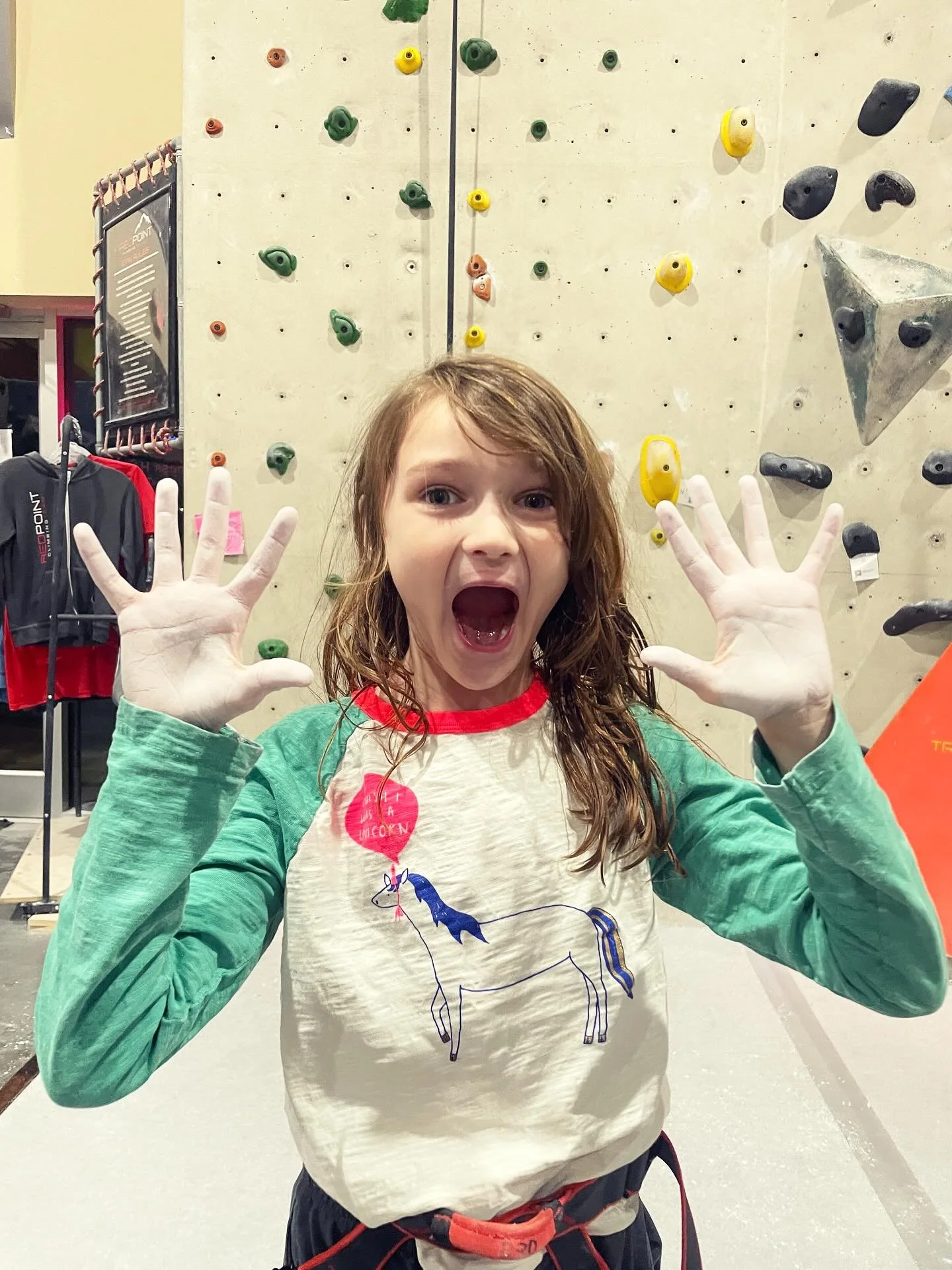 Phoebe sent 1 route &hellip;. To prove Charlotte wrong that &ldquo;she wouldn&rsquo;t get to the top of any&rdquo; &hellip; we had a blast.