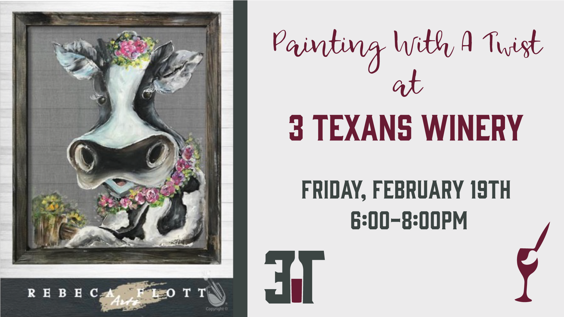 Painting With A Twist 3 Texans Winery And Vineyard Temple Tx