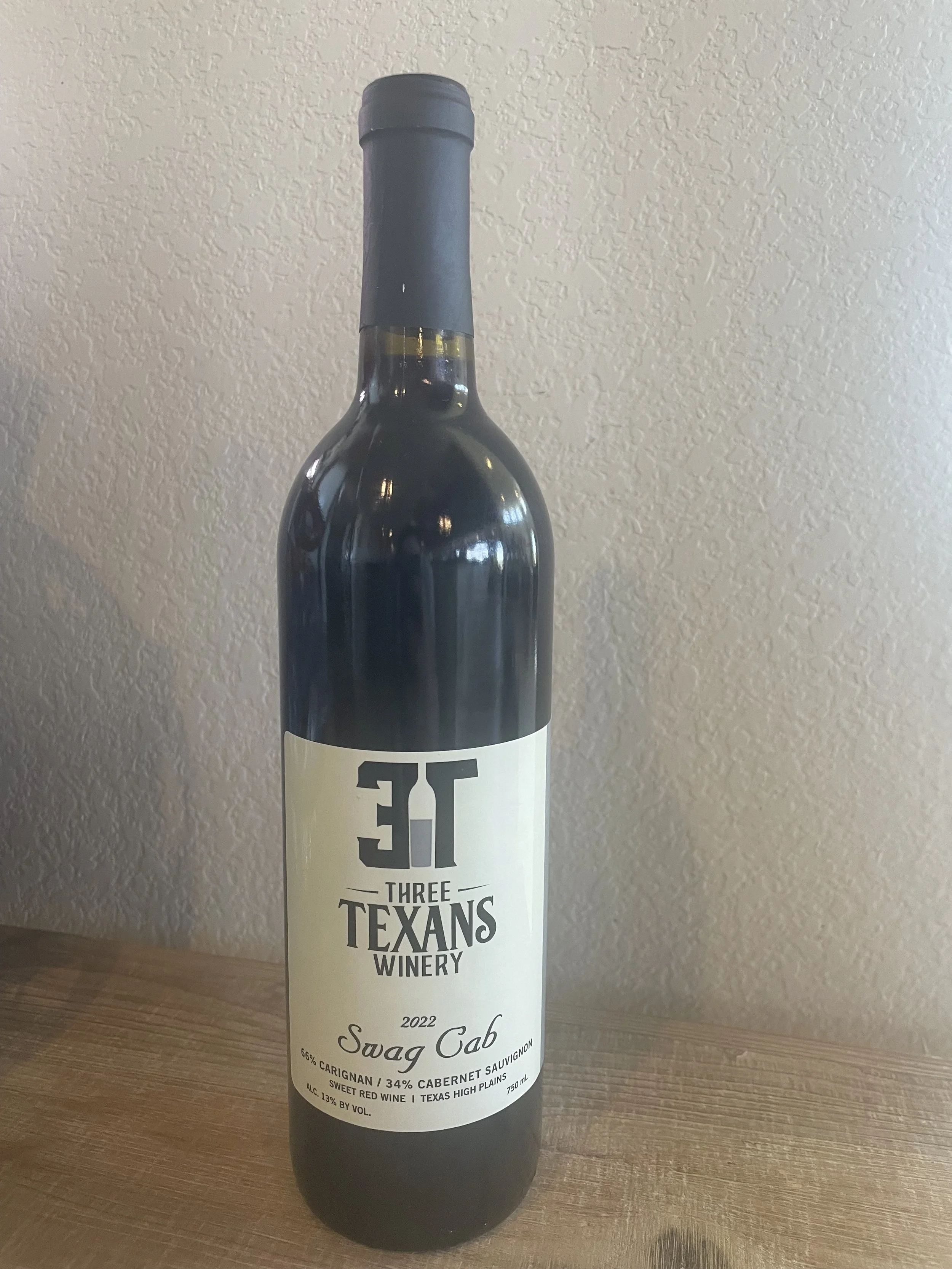 2022 Swag Cab- 3 Texans Winery