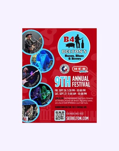 Belton's 9th Annual Bacon, Blues and Brews Festival 