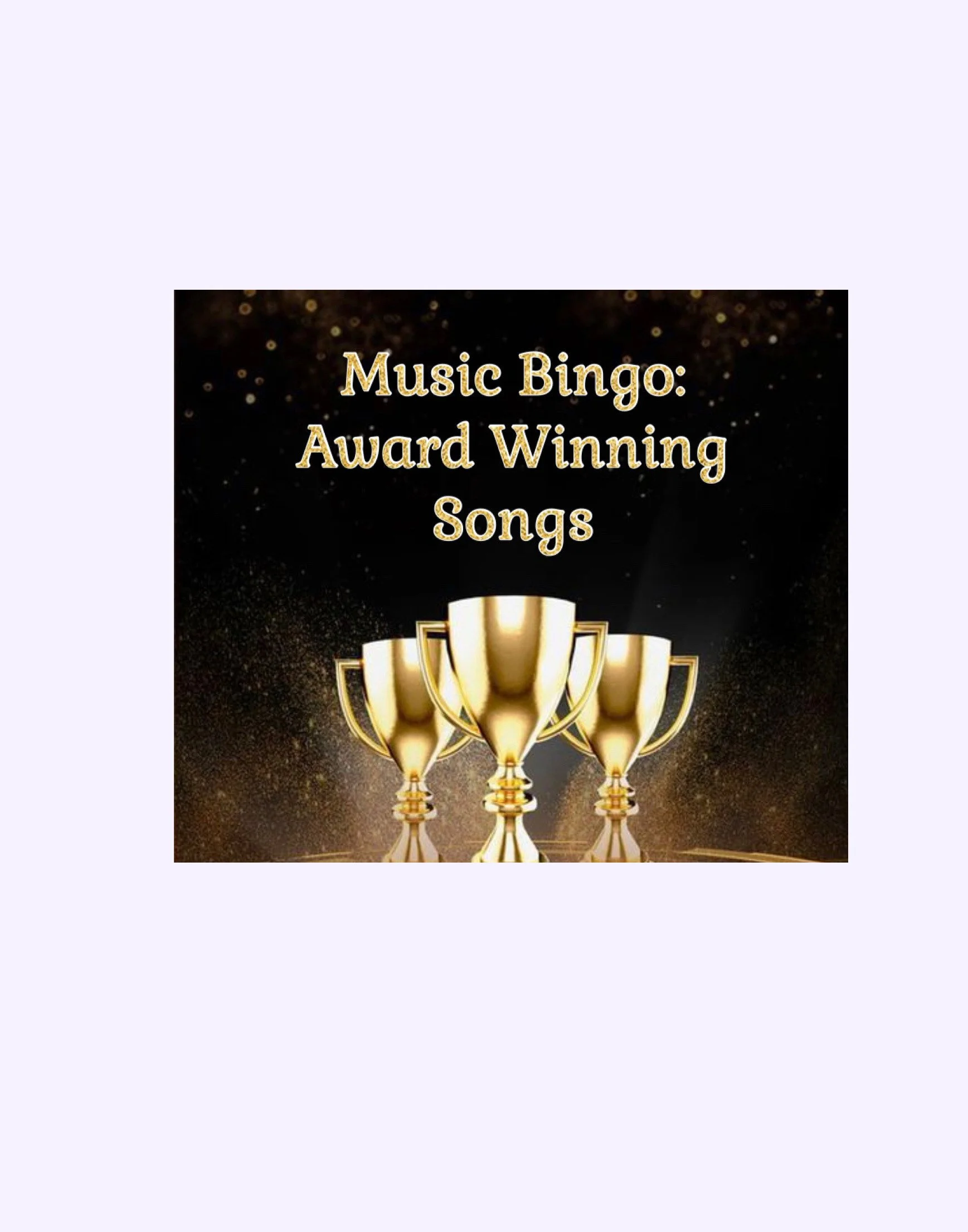 Music Bingo: Award Winning Songs