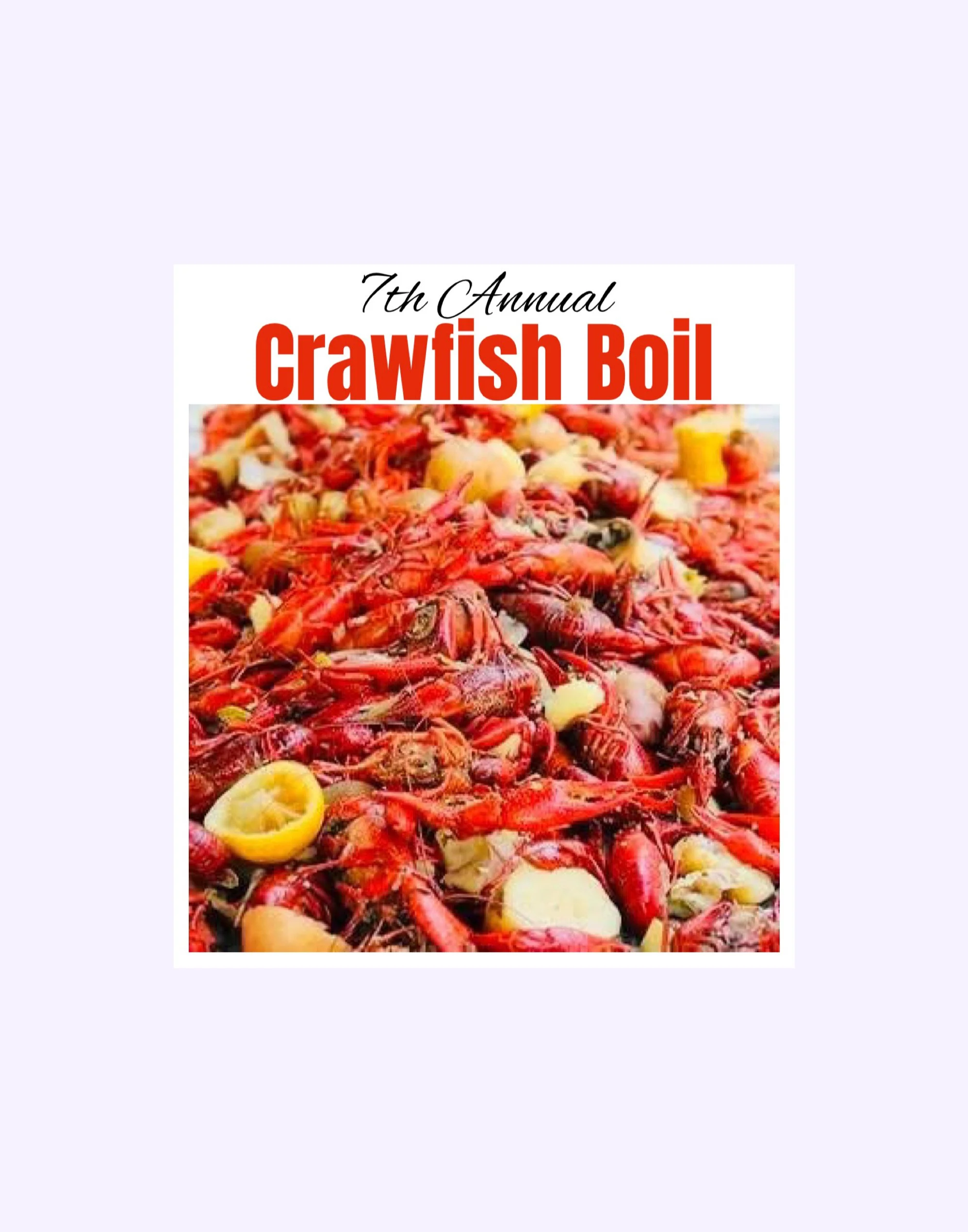 7th Annual Crawfish Boil